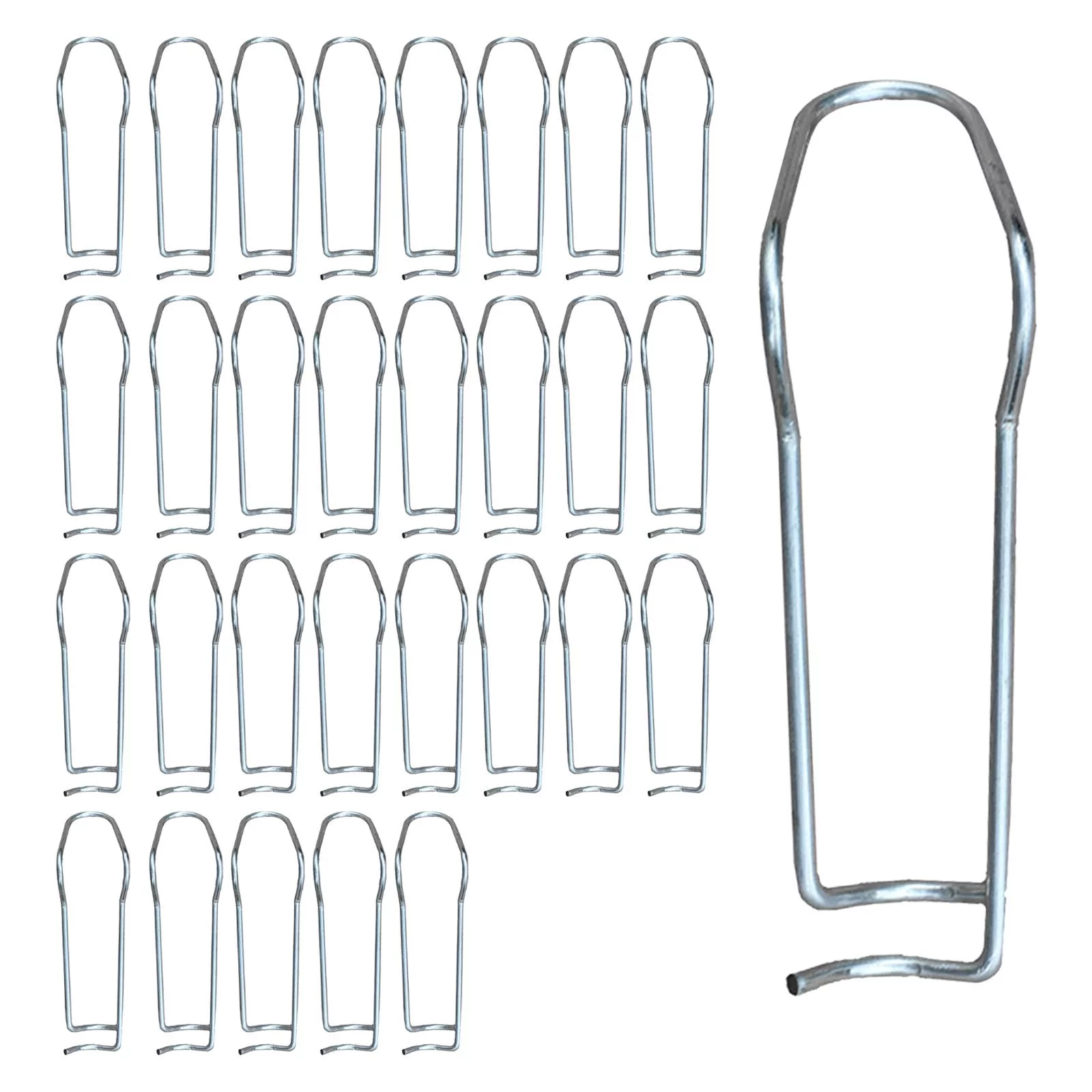 30x Garden Pile Connecting Stakes Clip Greenhouse Plant Clips Flower Vegetable Fixing Clamp Garden Plant Clips Set Trellis Connector Clip 20mm