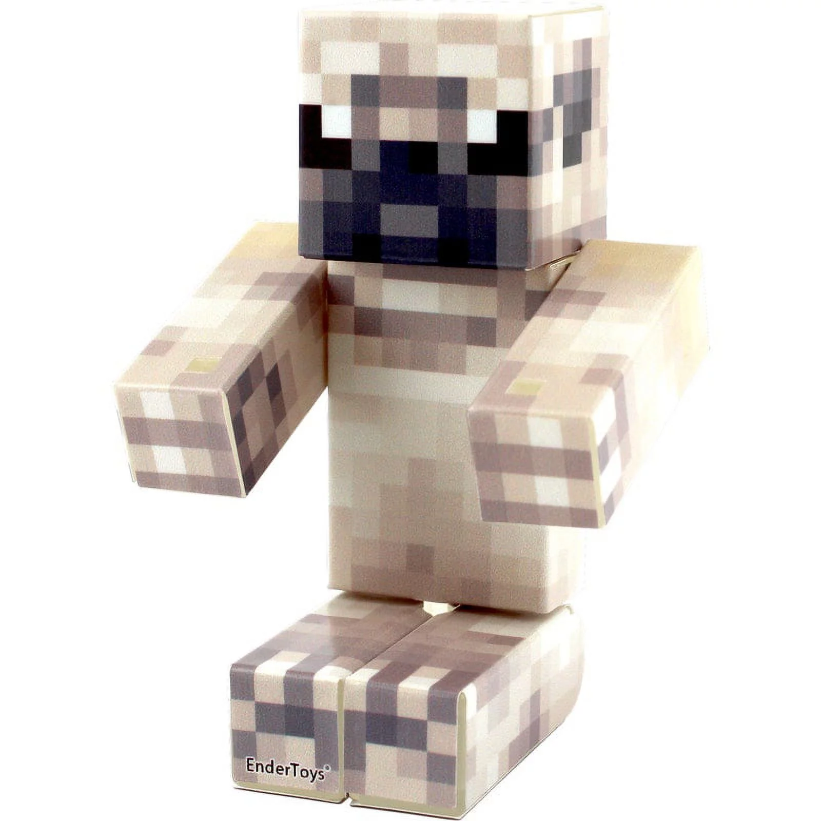 Pug Action Figure Toy, 4 Inch Custom Series Figurines by EnderToys