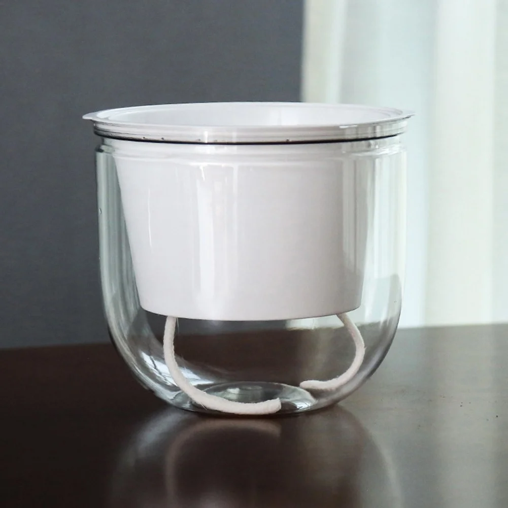 Garden Hanging Flower Plant Planter Basket For Plant Pot Holder+Chain Plastic