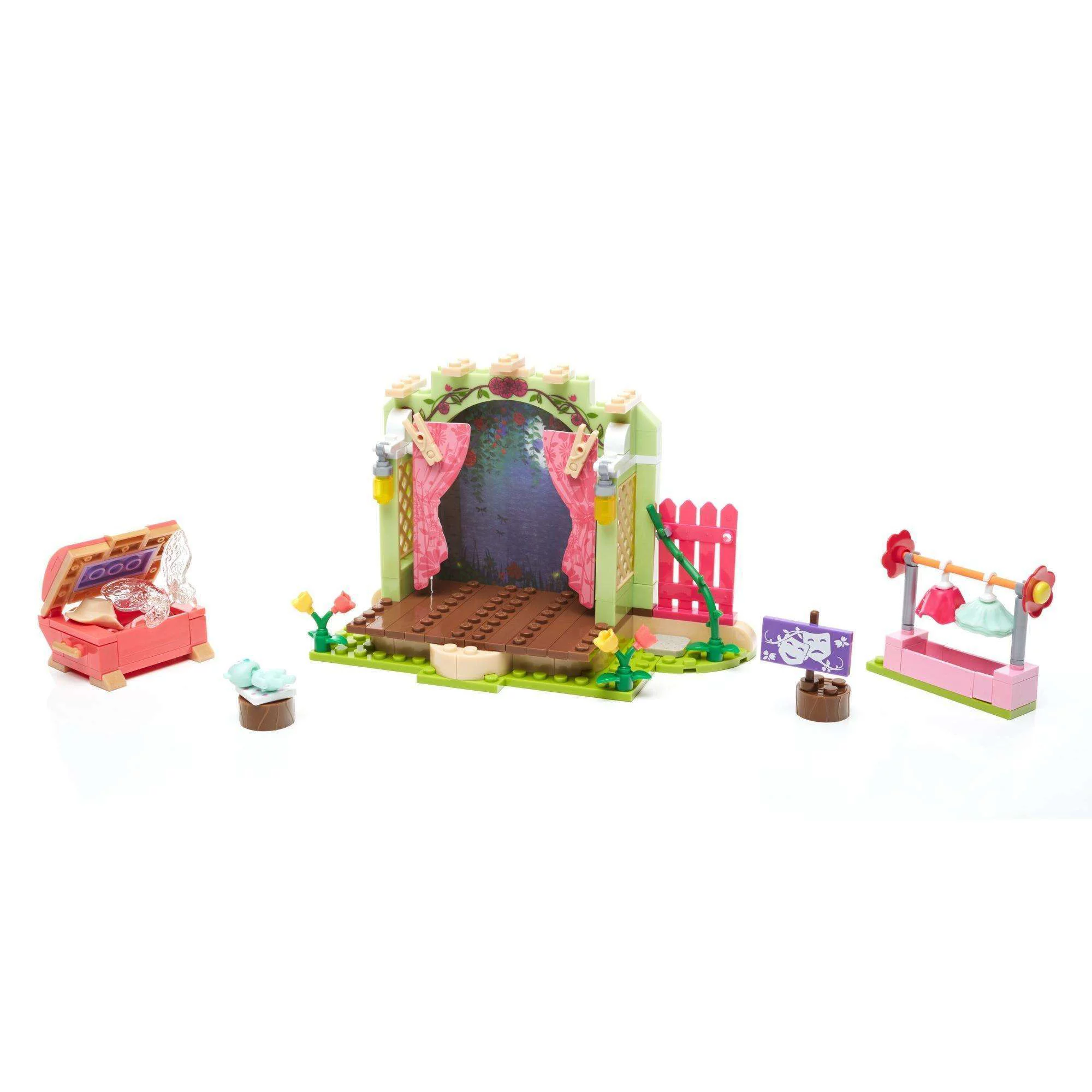 Mega Construx WellieWishers Garden Theatre Emerson Buildable Playset