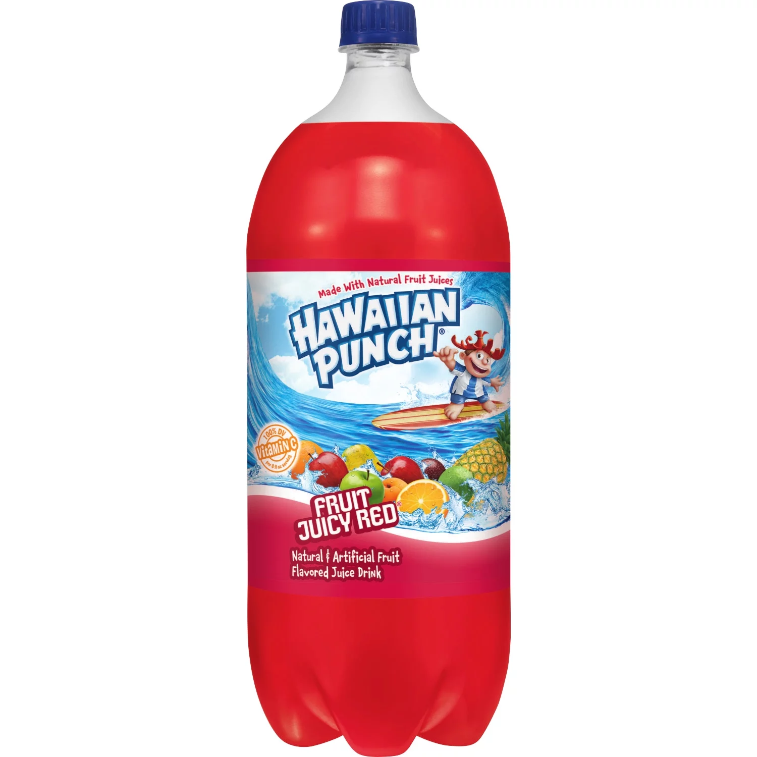 Hawaiian Punch Gluten-Free Fruit Juicy Red Juice Drink, 67.62 fl oz