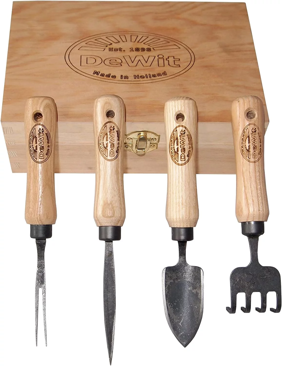 Dewit Bonsai Tool Kit In Wooden Box