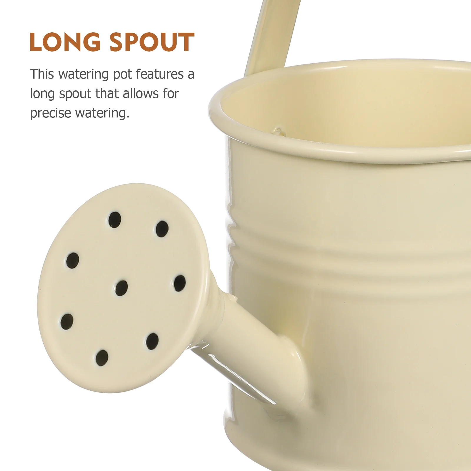 Gardening Tools Watering Pot Flower Can Household Metal Small Child Iron Wooden