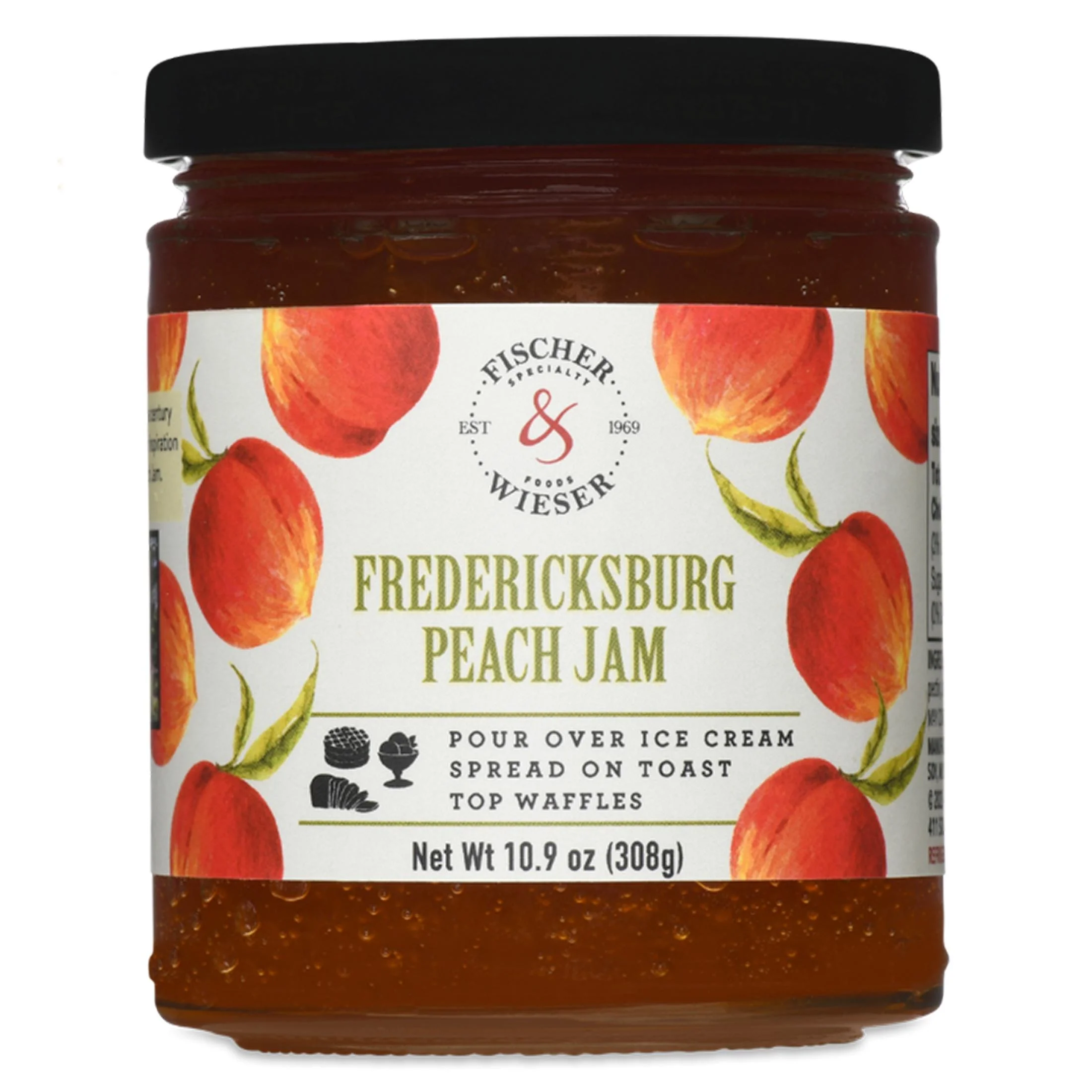 Fischer & Wieser Fredericksburg Peach Jam, 10.9 oz