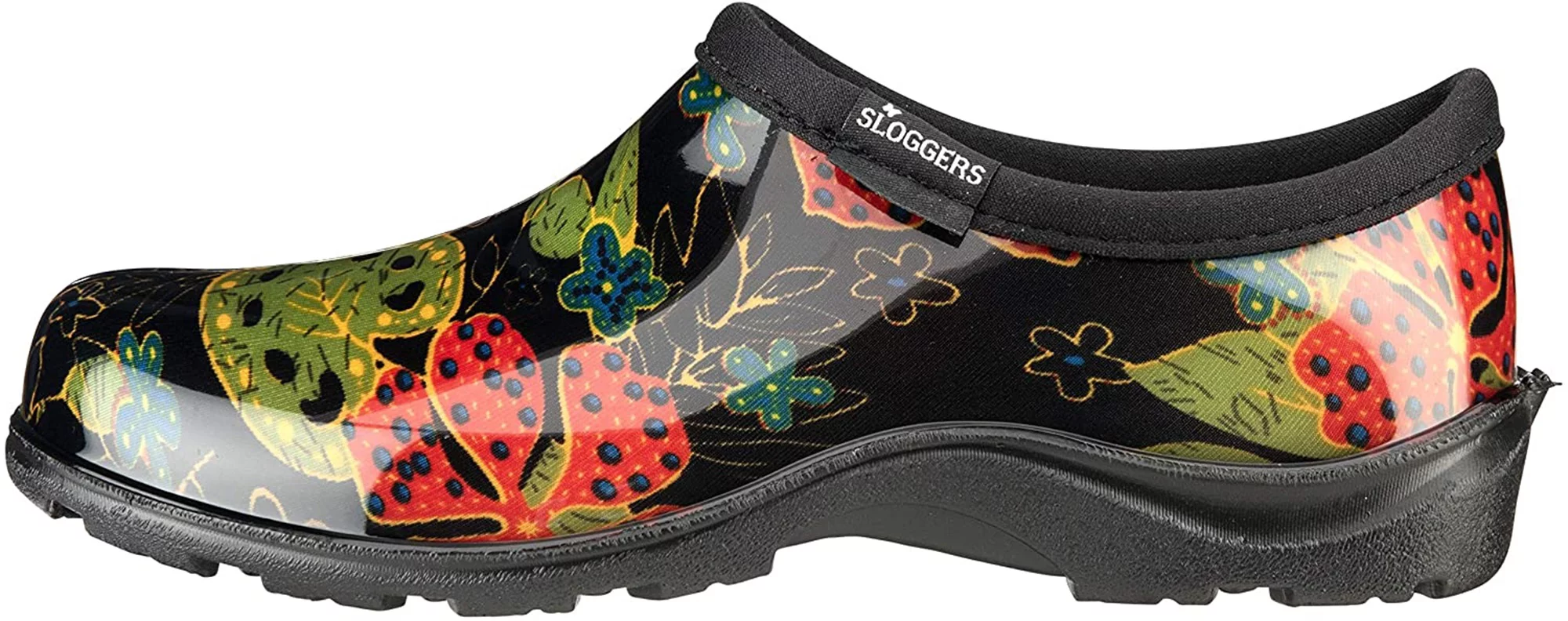 Sloggers Women's Rain & Garden Shoes - Midsummer Black, Style 5102BK