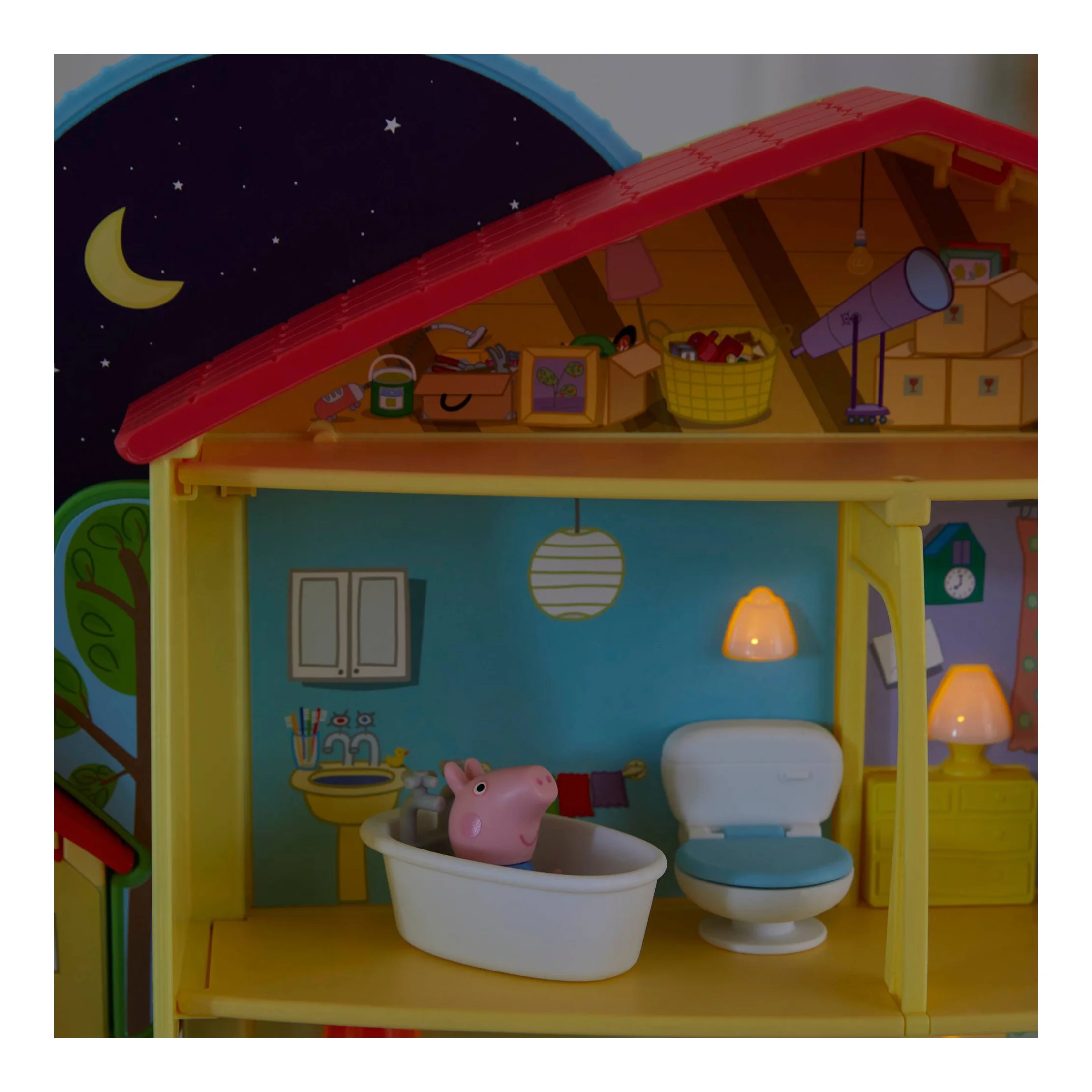 Peppa Pig Peppa's Playtime to Bedtime House Playset