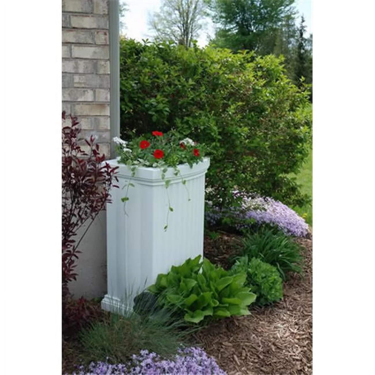 MAYNE 5847W Madison Rain Catcher - White