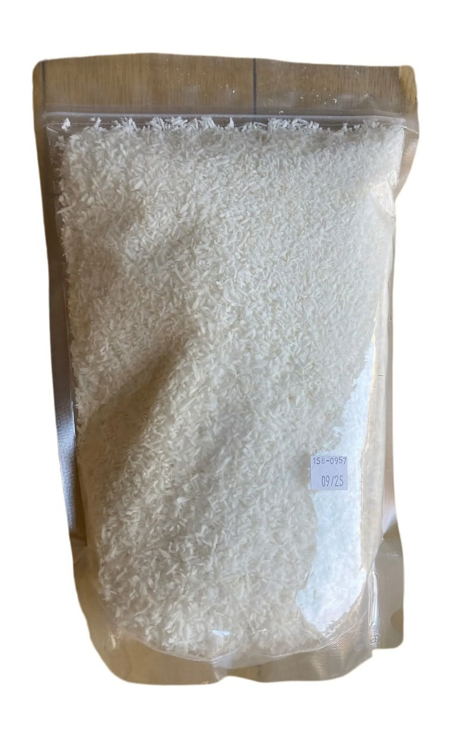 Natural Zing Shredded Coconut, Raw, Premium, 2 lb