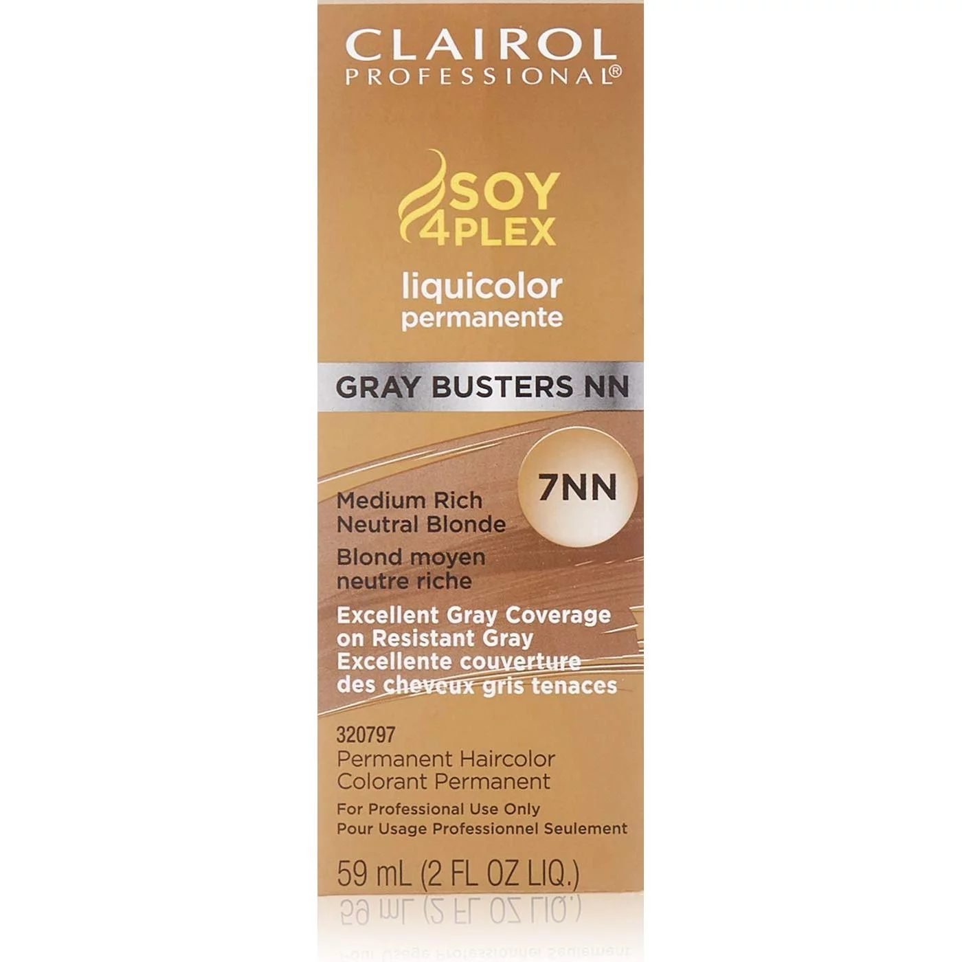 Clairol Liquicolor Permanent 7NN Medium Rich Neutral Blonde, 2 Oz.