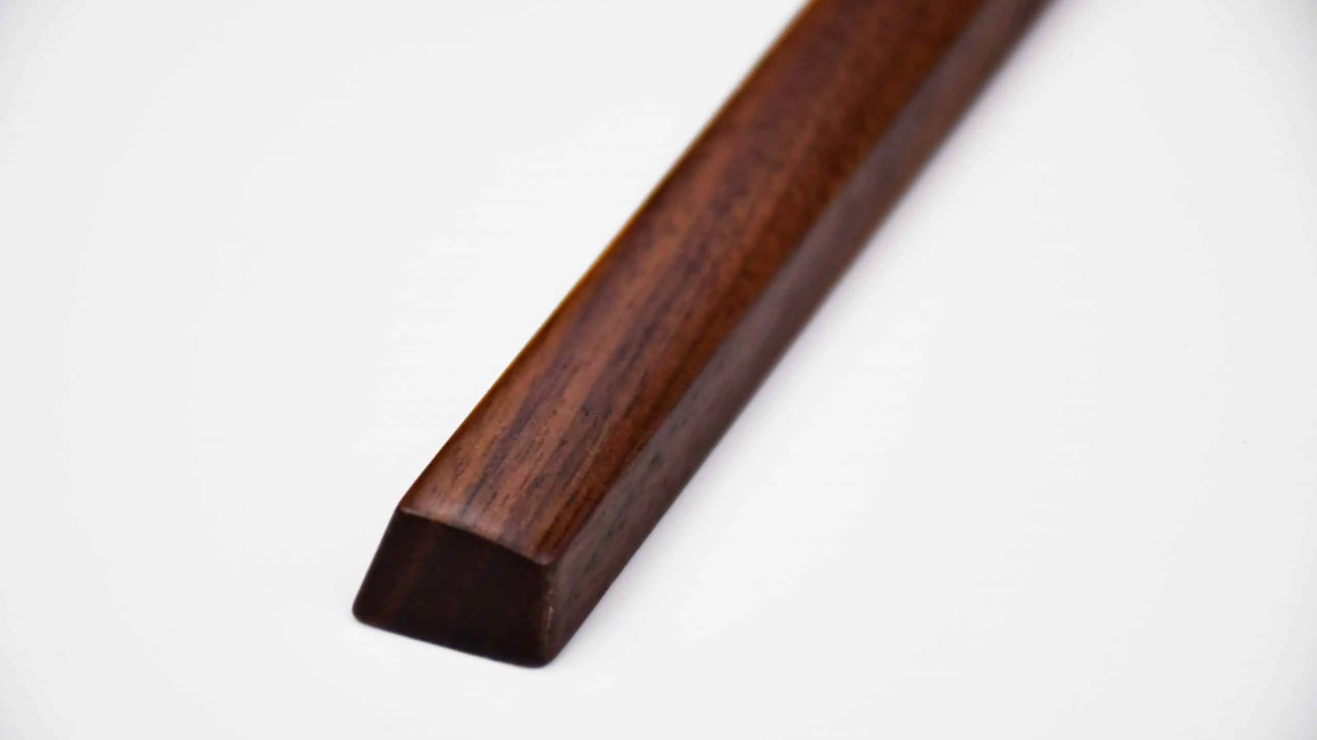OEM Profile Black Walnut Artisan Wooden Spacebar (Standard 6.25u)
