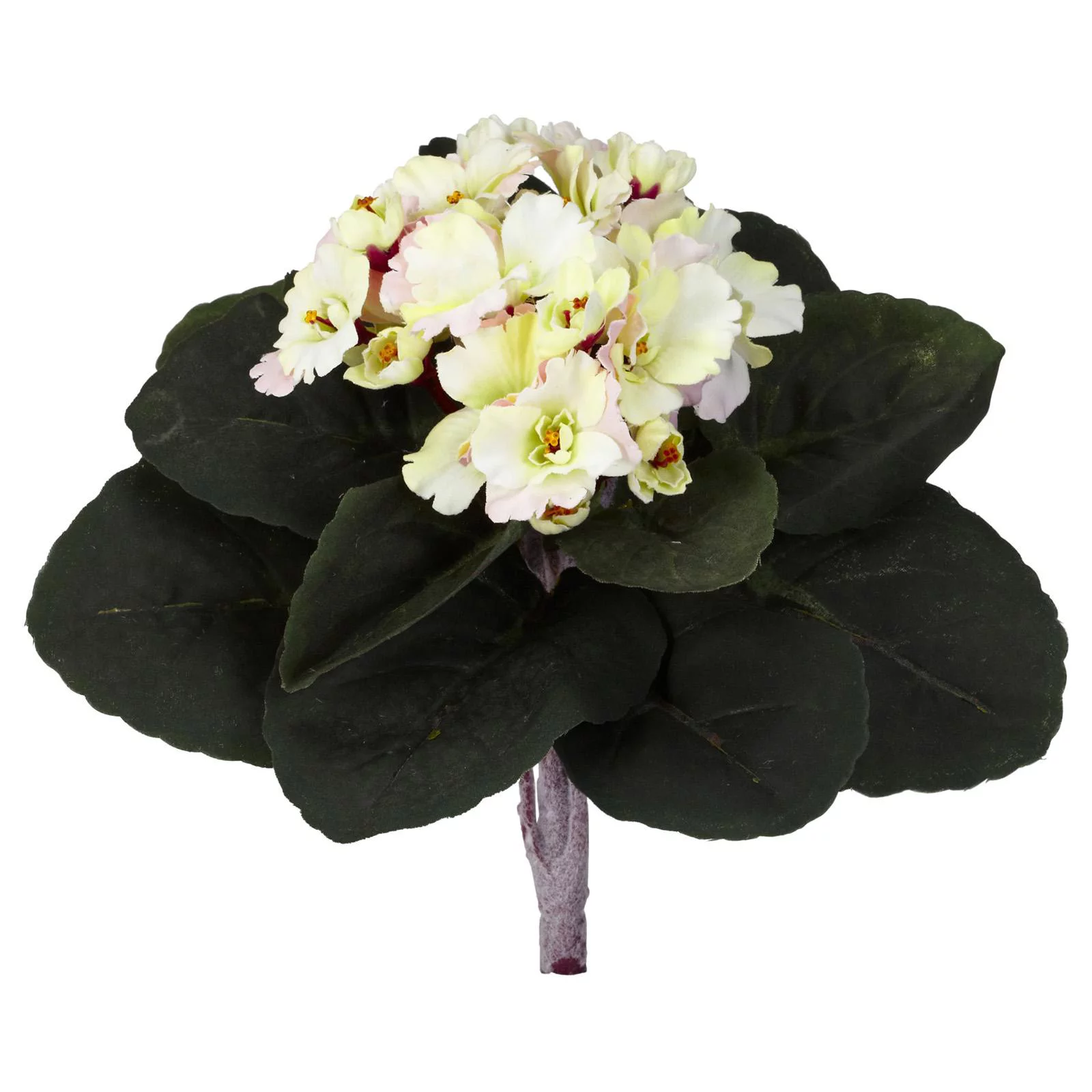 Nearly Natural Artificial African Violet Plant - Set of 6
