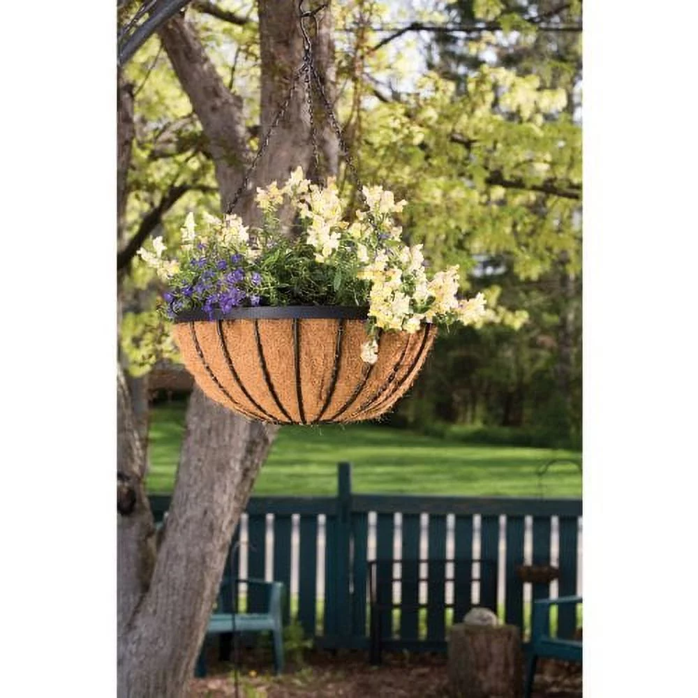 88536 Cotsworld Series Hanging Basket With Liner, 18-Inch