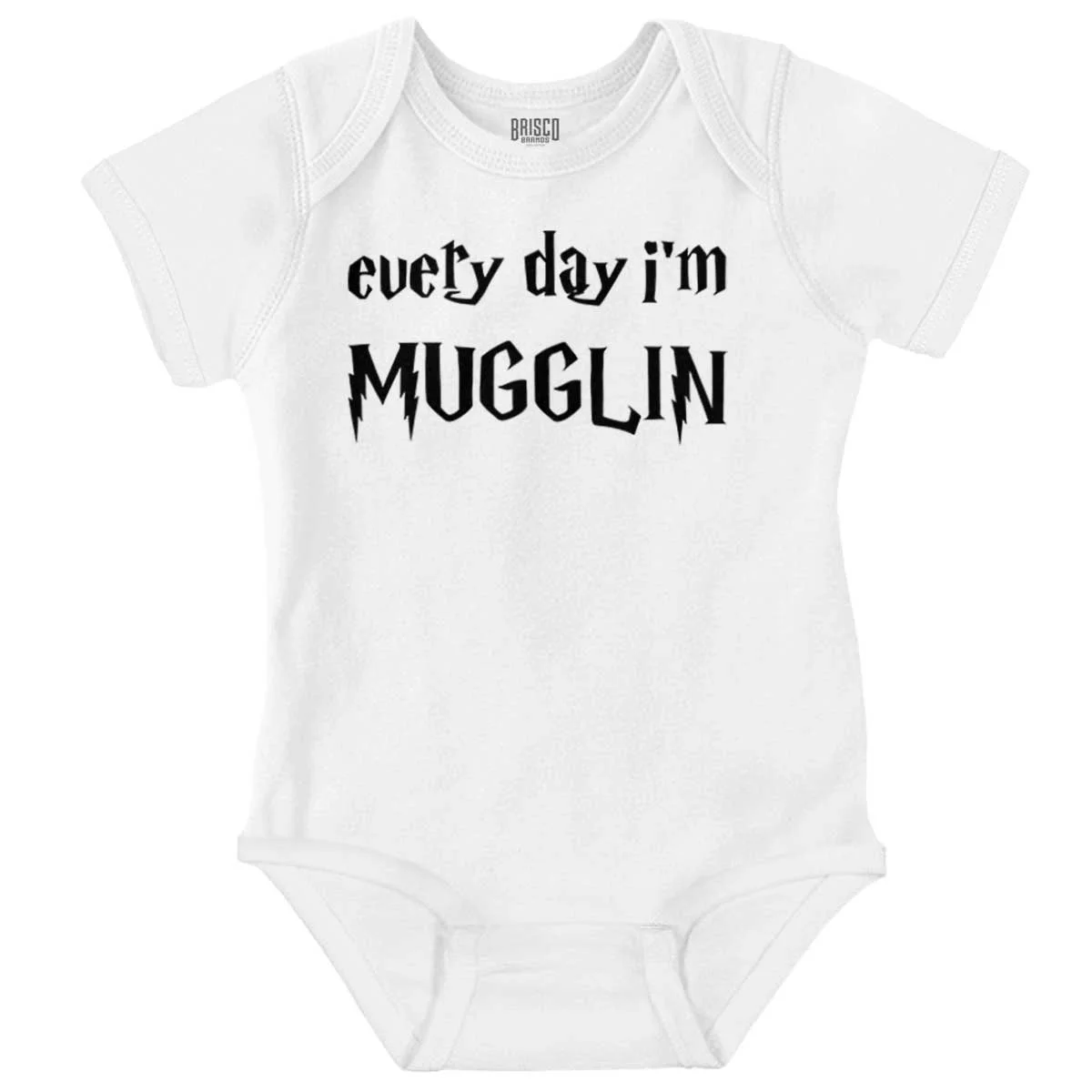 Everyday Person Wizard Magic Nerd Romper Boys or Girls Infant Baby Brisco Brands NB