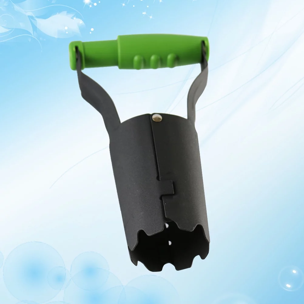 Gongxipen Manual Weeding Shovel Gardening Weeding Transplanting Shovel Garden Tool Agricultural Transplanter Farmer Growing Plants Tool (Black)