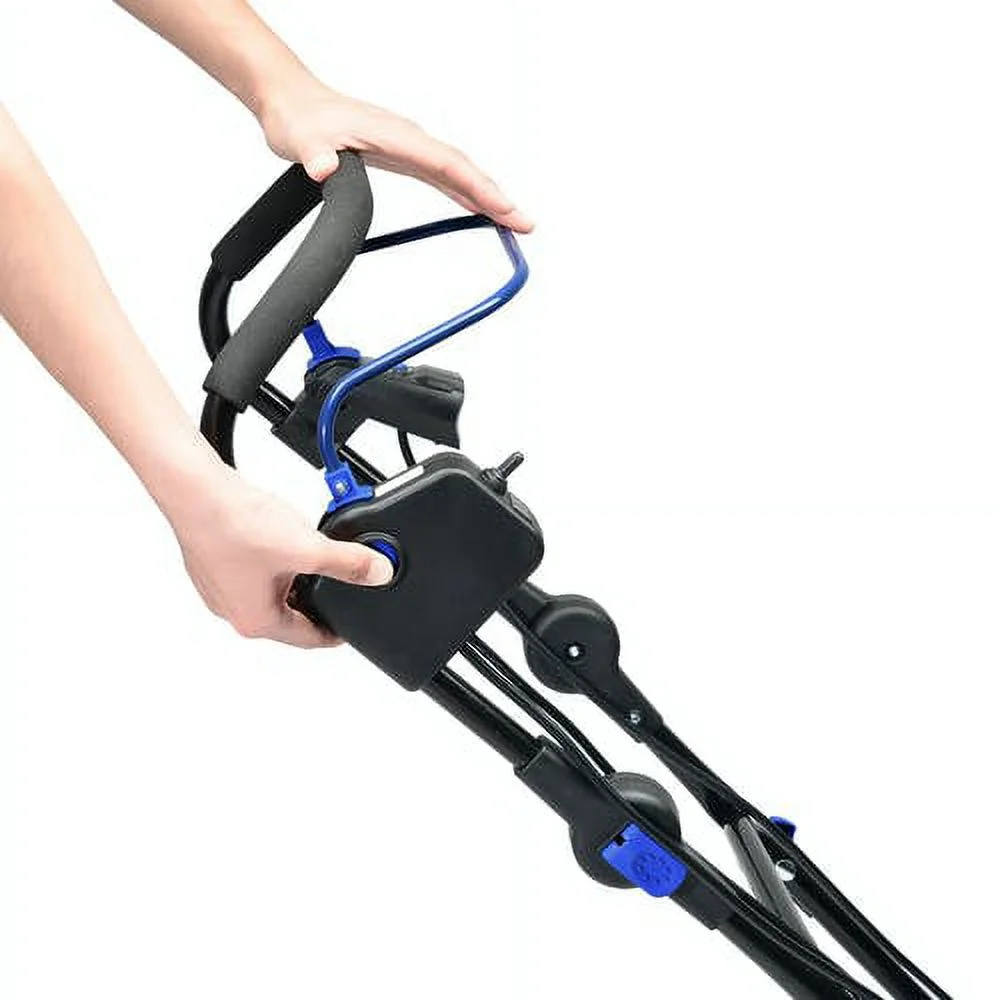 Snow Joe 24V-X2-SB21-RM 48-Volt Cordless Snow Blower Kit, W/ 2 x 4.0-Ah Batteries and Dual Port Charger, 21 in (Used)