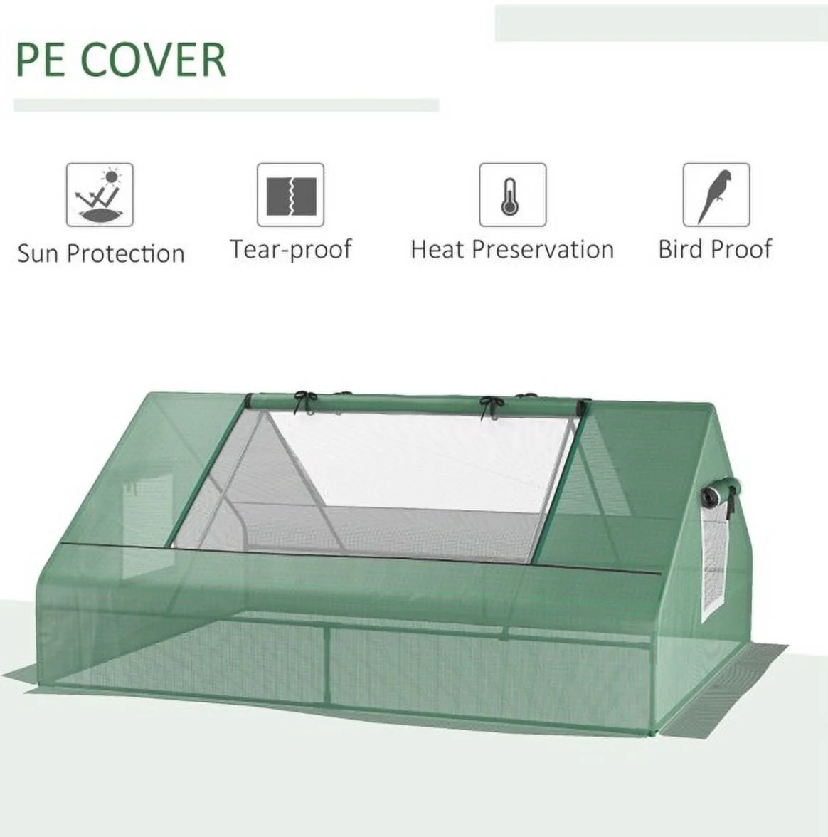 Dinling Mini Greenhouse-Green