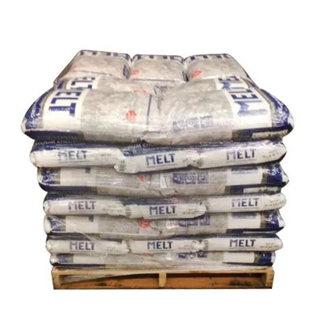 50 lbs. Calcium Chloride Crystals Ice Melter  Pallet Of 49 Bags