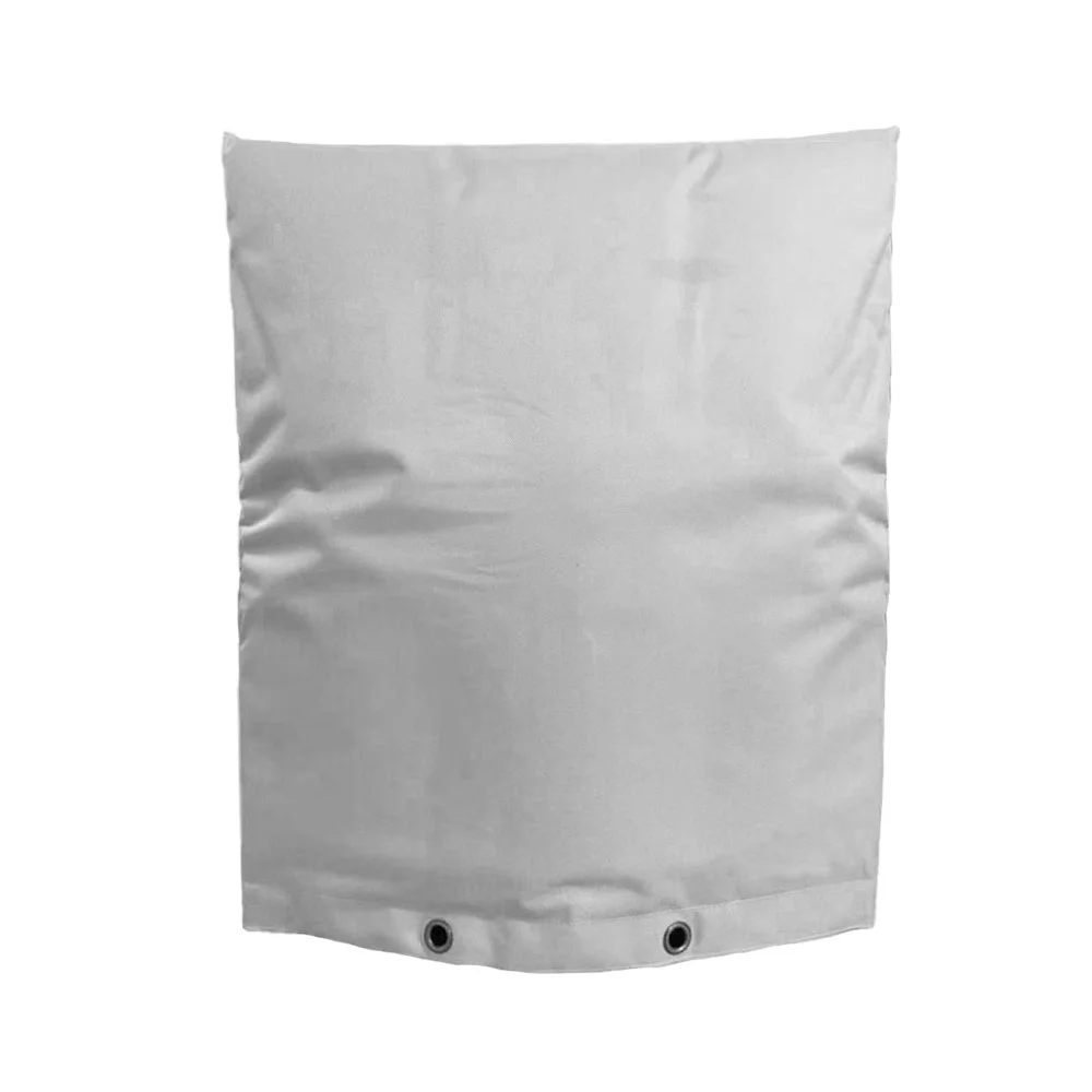 Sugeryy Outdoor Backflow Insulation Cover Insulated Pouch For Winter Pipe Freeze Protection Valve Backflow Preventers For Water Valve Box Controller Gray Ecru 40*50cm