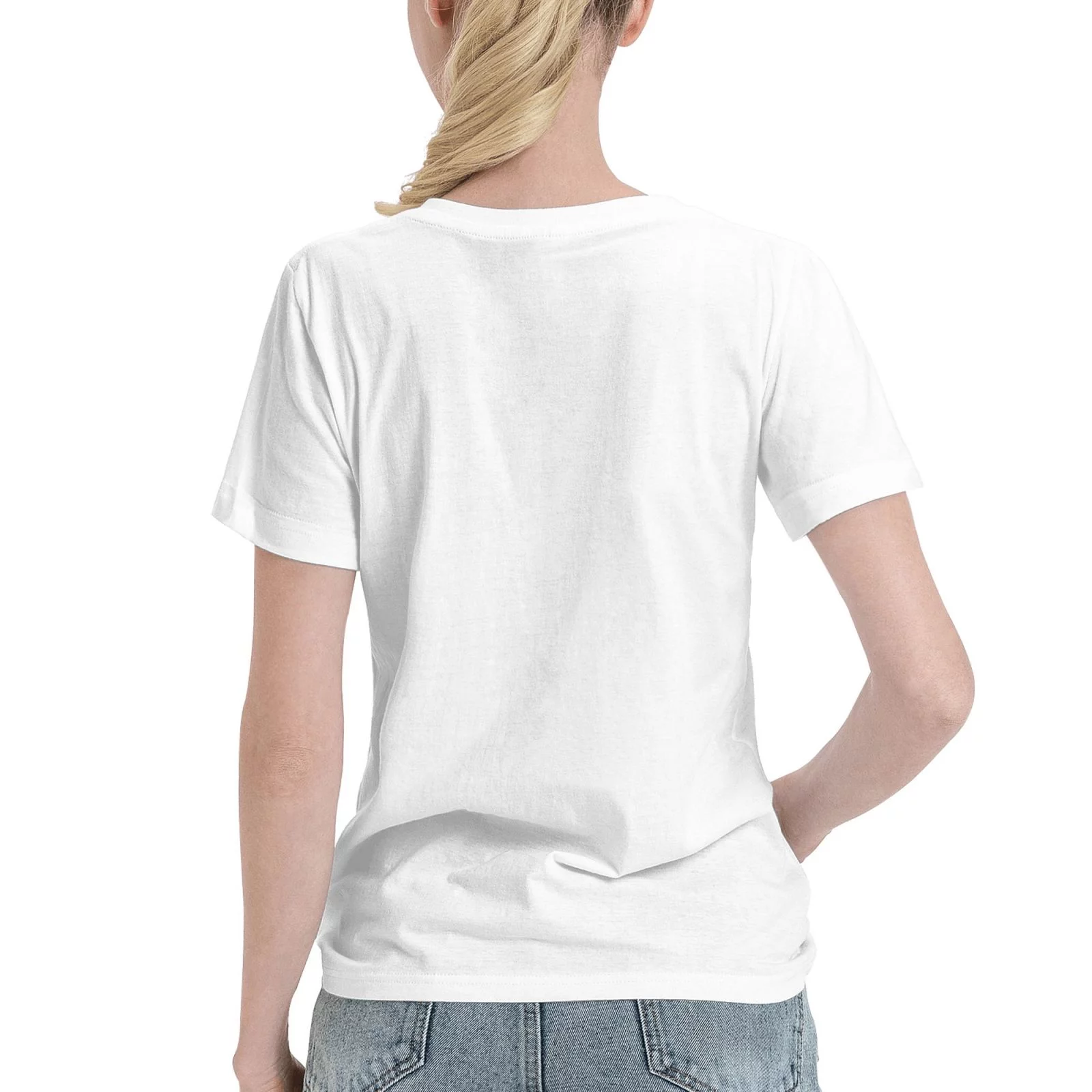 Womens White Blaze Appalachian Trail At Minimalist Hiking Retro Round Neck T-Shirt White Small
