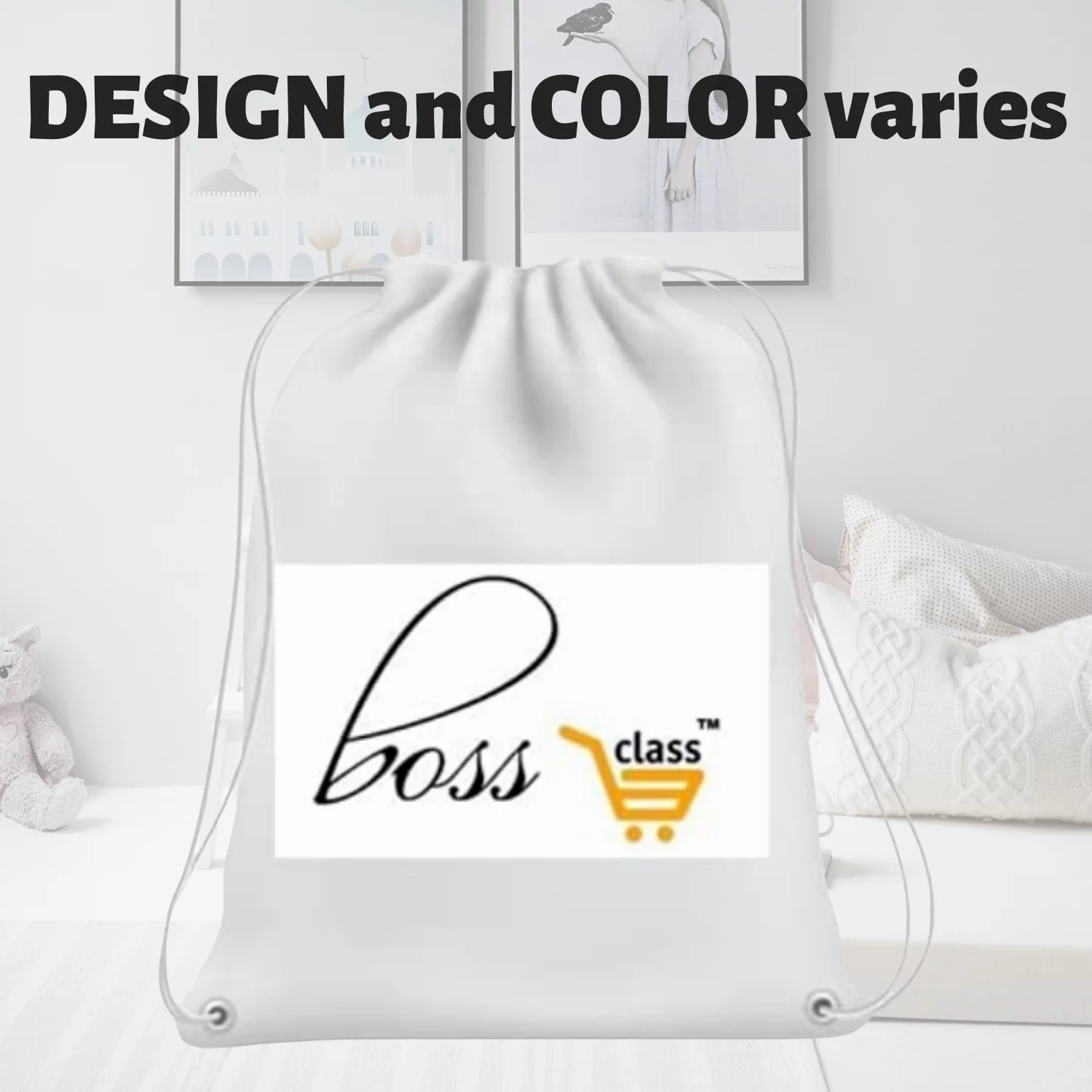 Itty Bitty Prettys Angel High Coco Love Collectible Doll 10 Surprise Accessories Playset for Kids Girls Fun Home Party Birthday Christmas Holiday Gift Toy 3 Years Old and Up & CUSTOM Storage Carrier