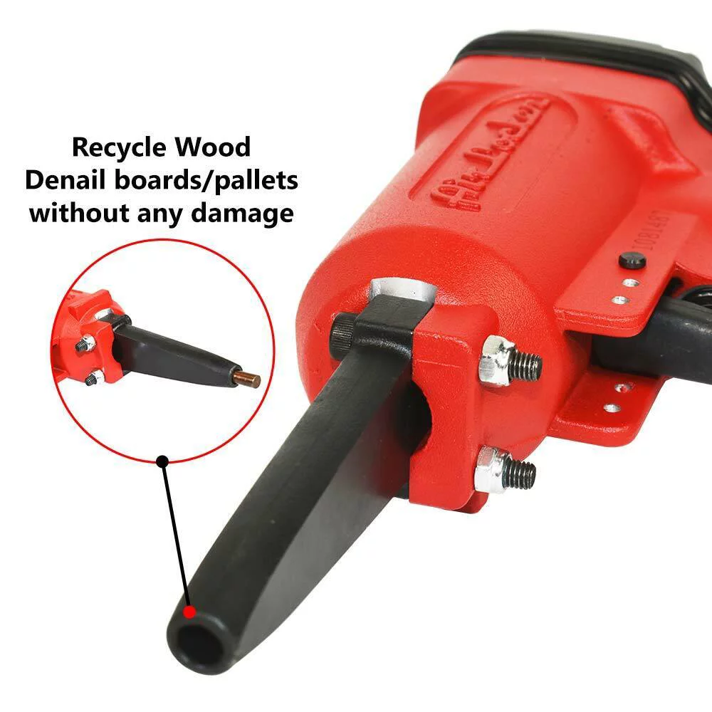 Air Locker AP900-KIT2 1/4 Inch NPT Heavy-Duty Pneumatic Air Punch Nailer with Industrial Coupler