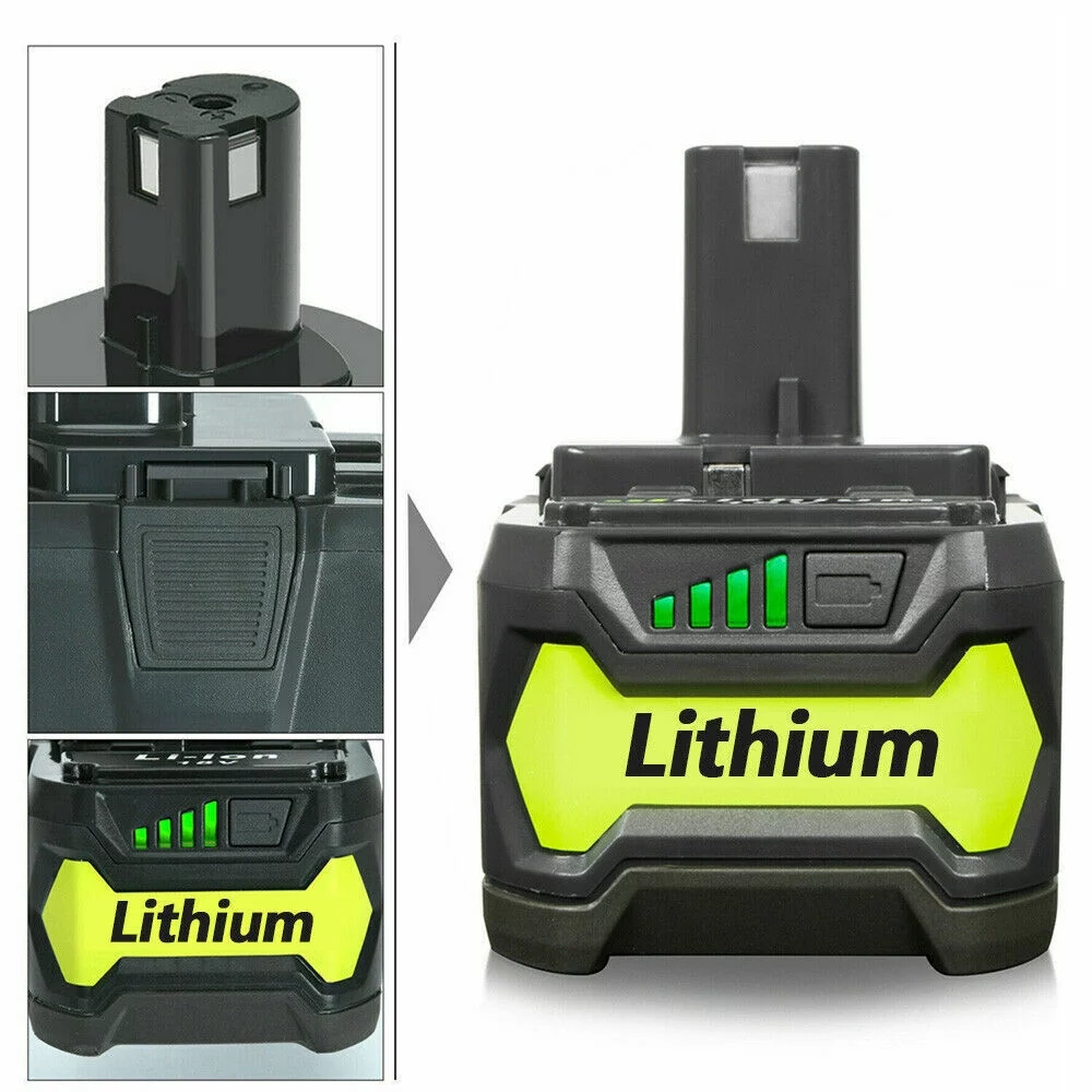 40V 8.0Ah OP4040A1 Lithium-ion Battery Compatible with Ryobi 40-Volt Collection Cordless Power Tools OP4040 OP4026 OP4030 OP4050 OP4060A