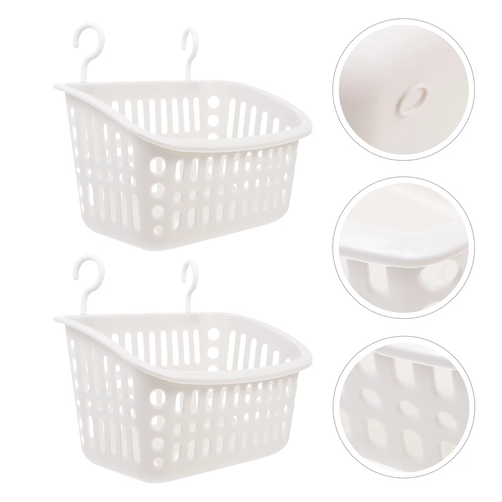 NUOLUX 2pcs Pet Hanging Baskets Plastic Hamster Nests Chinchilla Hanging Baskets