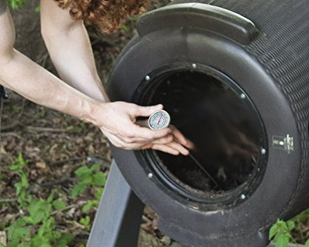 Good Ideas Compost Wizard Thermometer, Stainless Steel