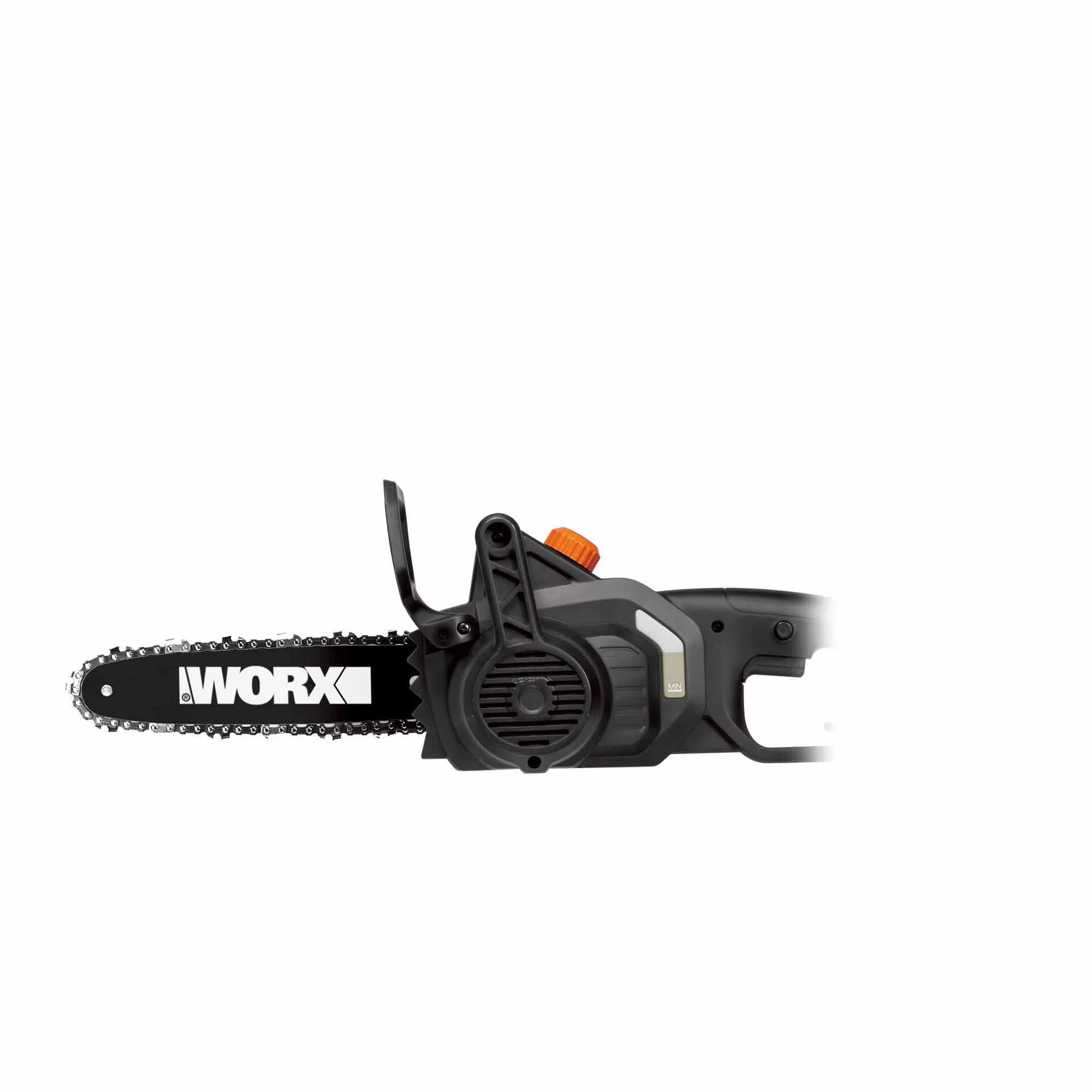 WORX WG310 8 Inch 8 Amp Automatic Electric Pole Saw w/ 8 Foot Extension, Orange