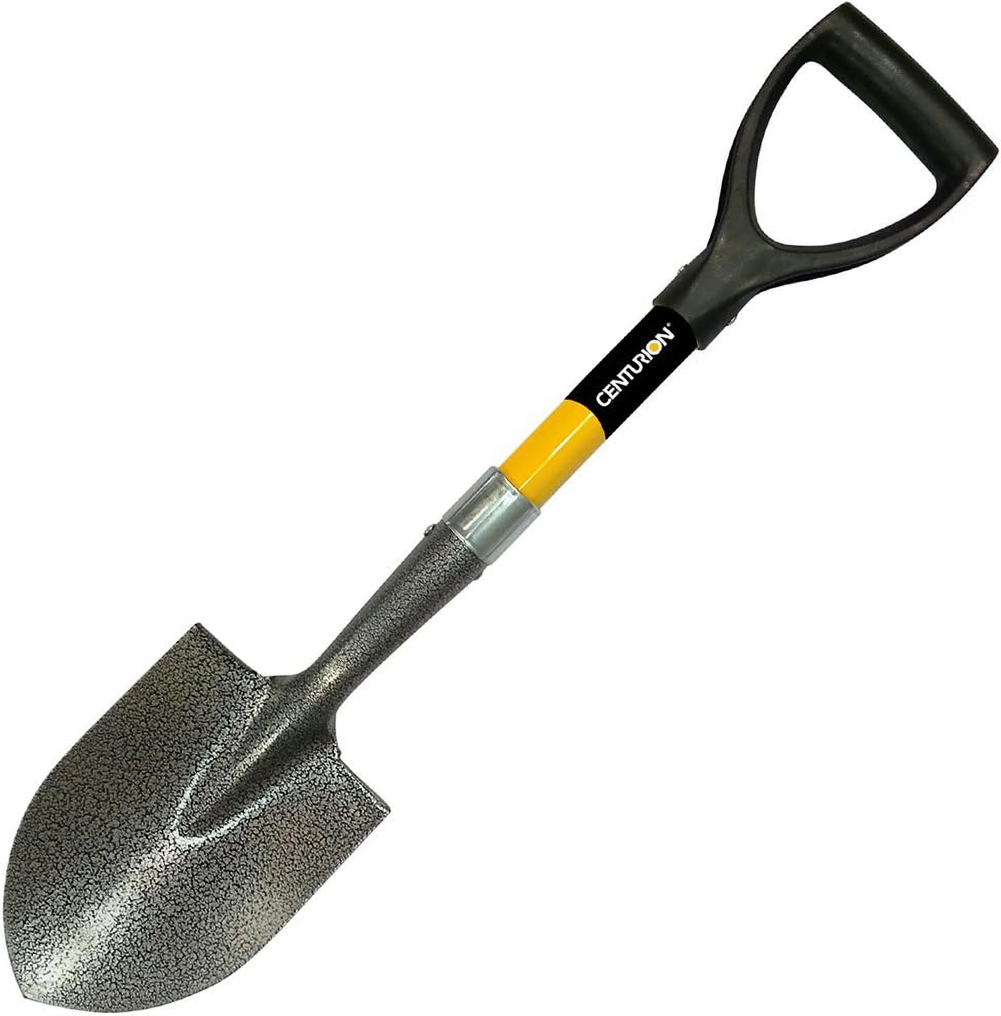 761 D-Handle Fiberglass Round Point Shorty Shovel, 26.5 Inch