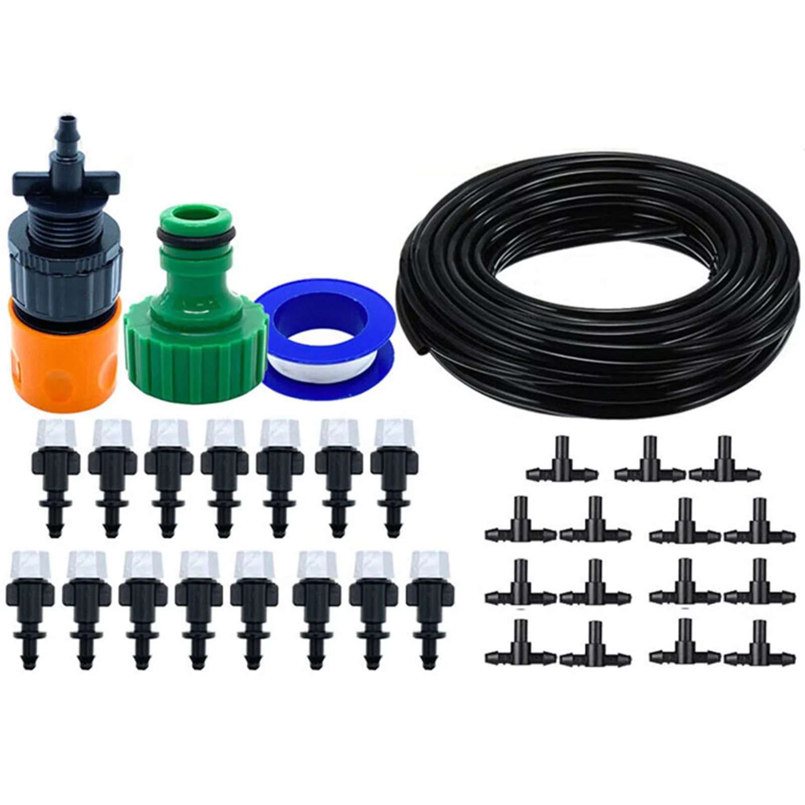 Drip Irrigation System,33ft Drip Kit Sprinkler Plant Auatic Se Auatic Se Kit Mewmewcat