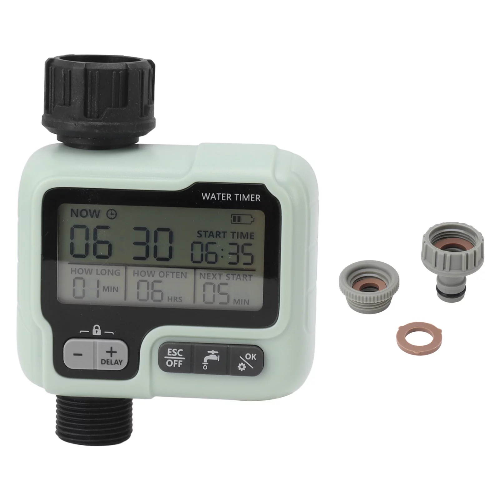 Sprinkler Timer Programmable Water Timer Water Timer Water Timer for Garden Hose Water Hose Timer Digital Irrigation Timer System