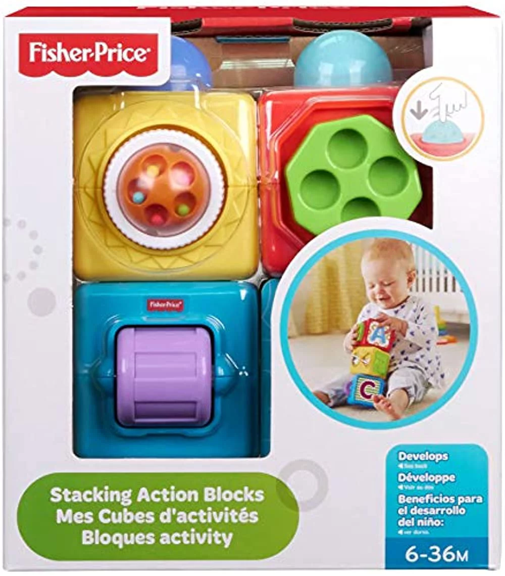 fisher-price stacking action blocks