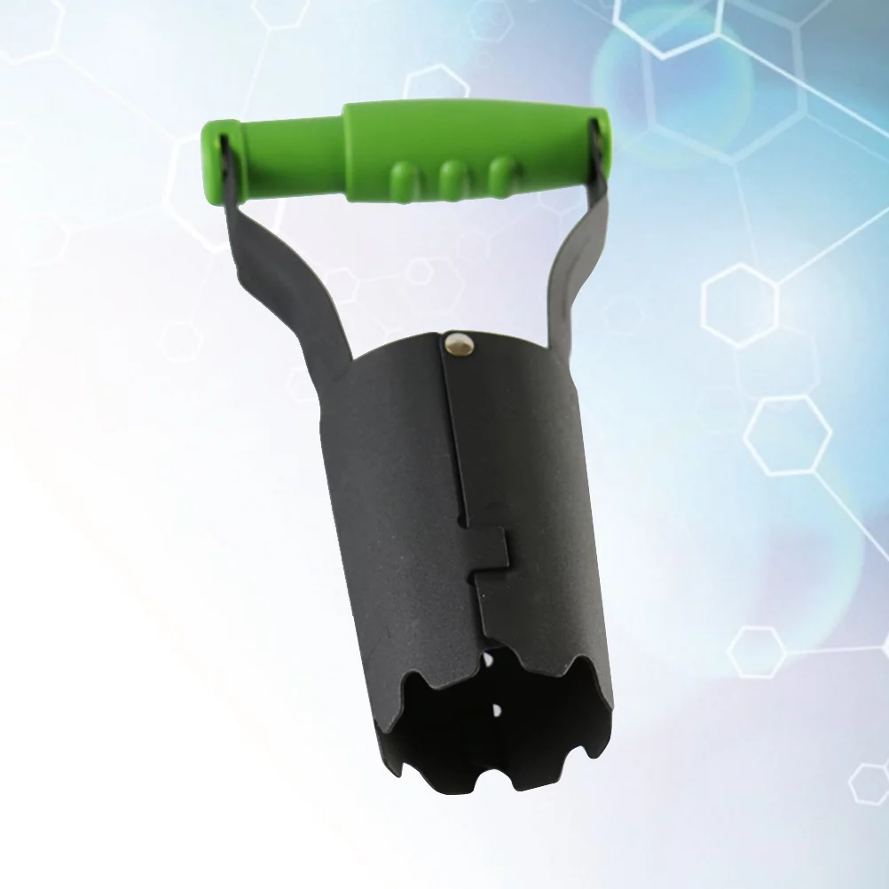 Gongxipen Manual Weeding Shovel Gardening Weeding Transplanting Shovel Garden Tool Agricultural Transplanter Farmer Growing Plants Tool (Black)