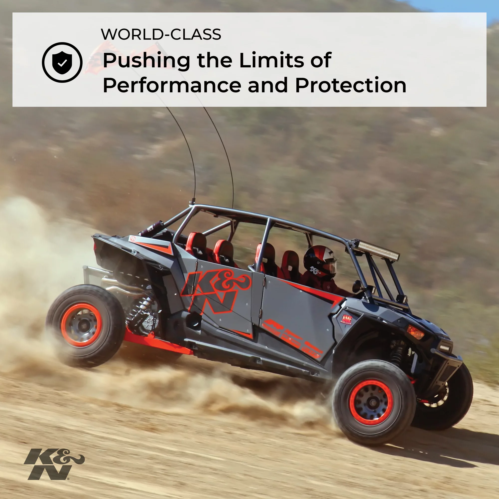 K&N Engine Air Filter: High Performance, Premium, Powersport Air Filter: 2011-2020 CAN-AM (Commander 1000R, DPS, LTD, XT, 800R, Mossy Oak Hunting Ed, X mr, X xc, XC, 1000) CM-8011