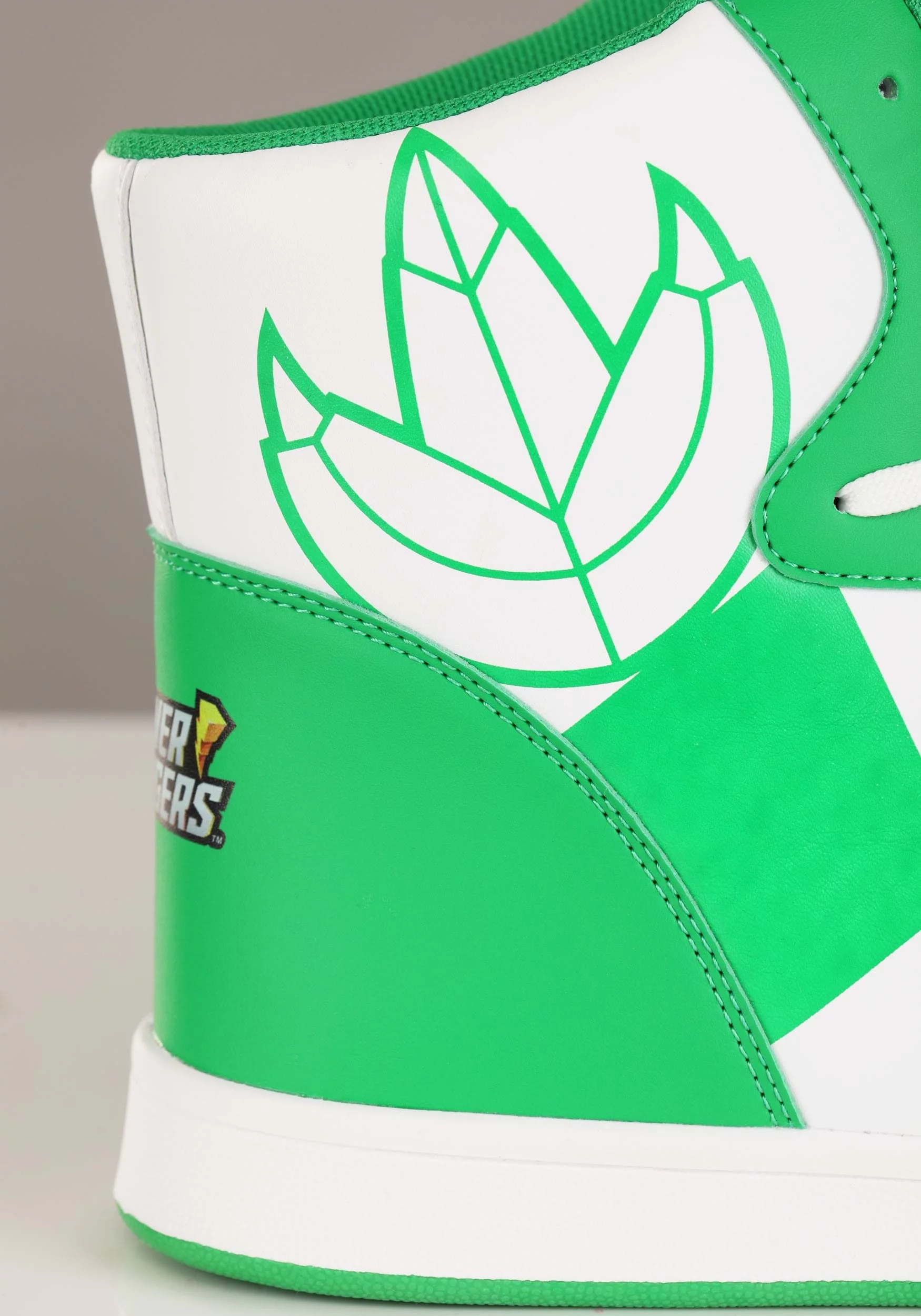 Costume Inspired Green Power Rangers Sneakers