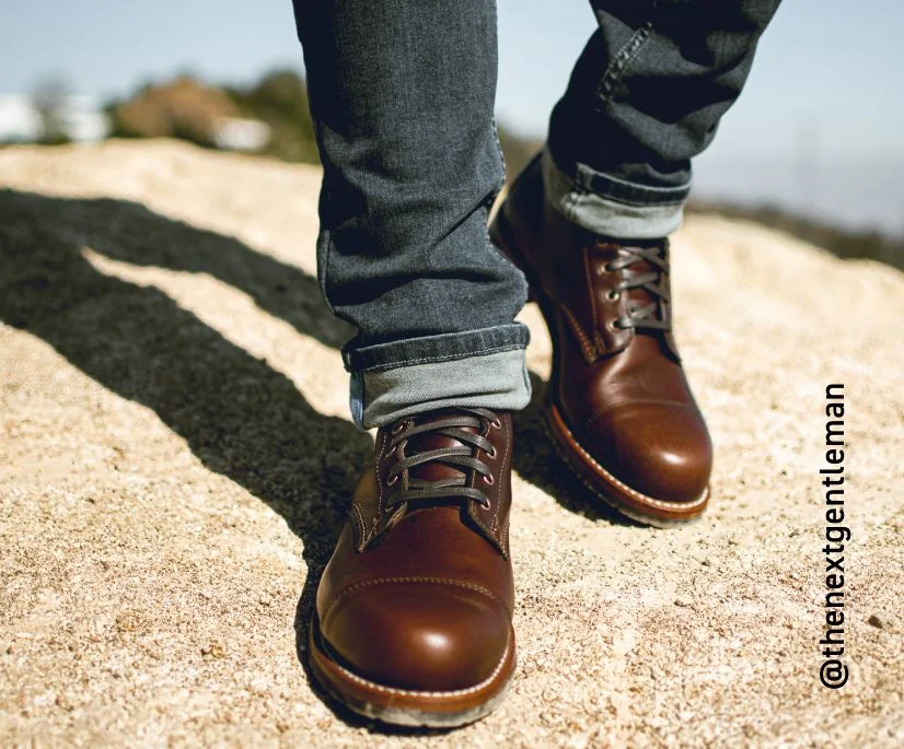 Wolverine 1000 Mile Cap-Toe Classic Boot Men Havana Brown