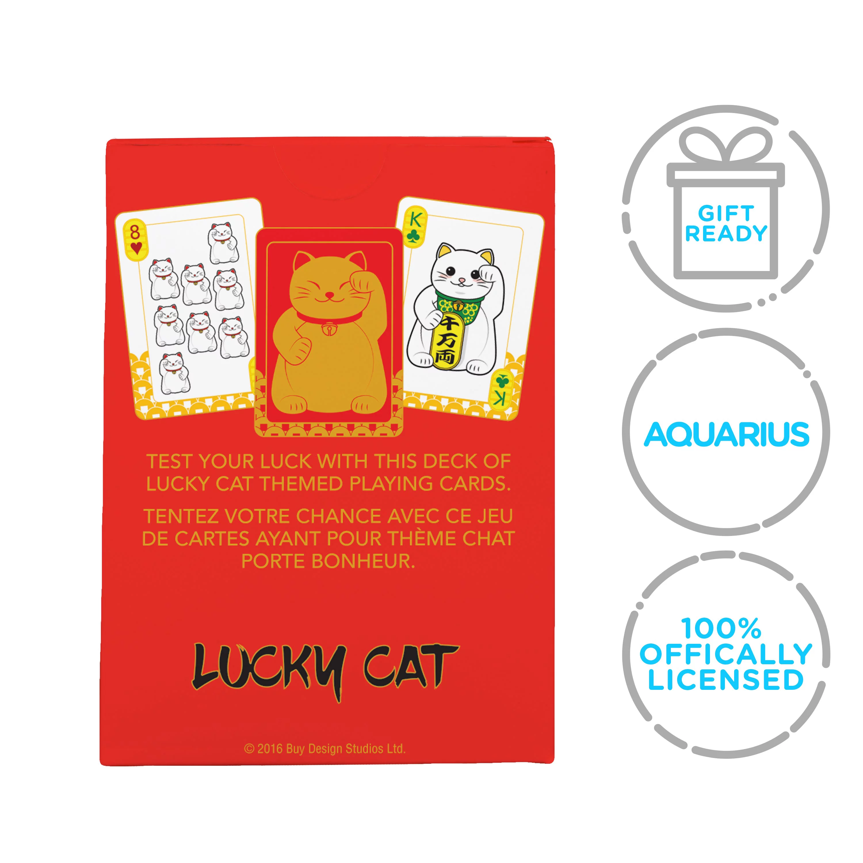 Lucky Cat Playing Cards by alliance Entertainment
