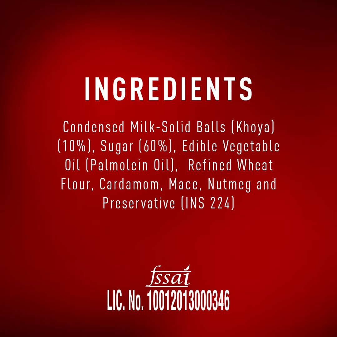 Bikaji Gulab Jamun Gol-M-Gol 1.25 Kg, (Model: Fg001086), Tin