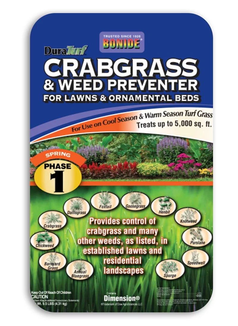 Bonide 60407 Crabgrass and Weed Preventer, 4-Pound
