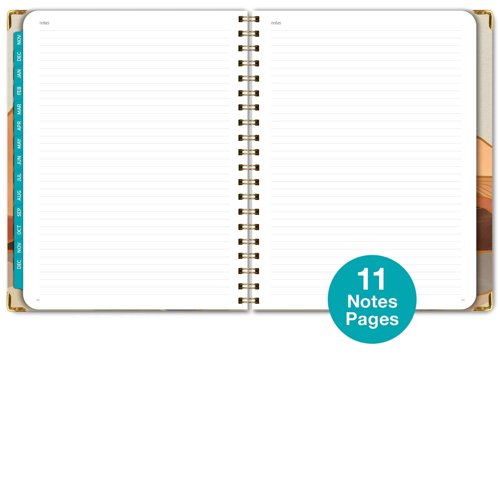 Hardcover CY 2024 Fashion Planner - 8.5