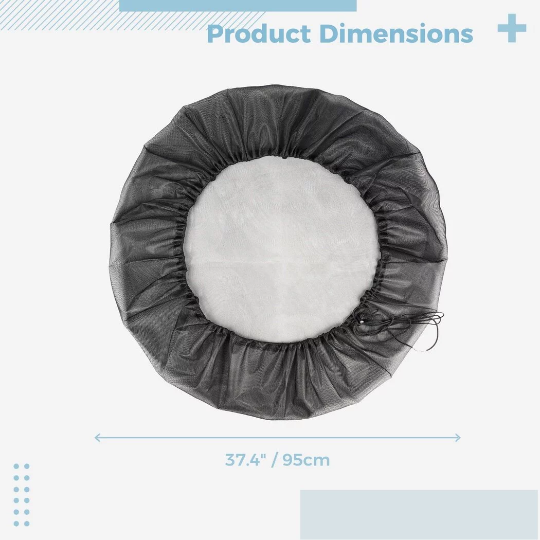 Water Collection Buckets Cover: 3PCS Rain Barrel Netting Screen Rain Barrels Net