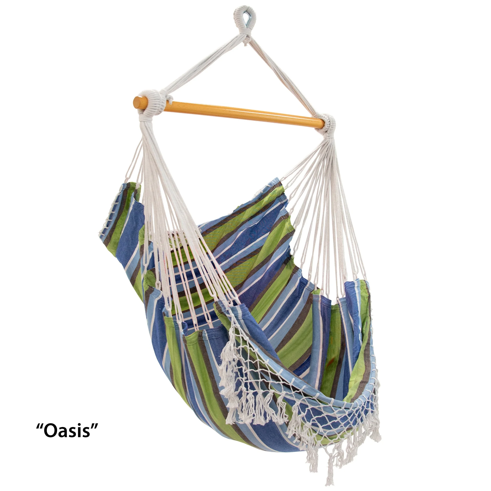 Vivere Brazilian Hammock Chair, Oasis