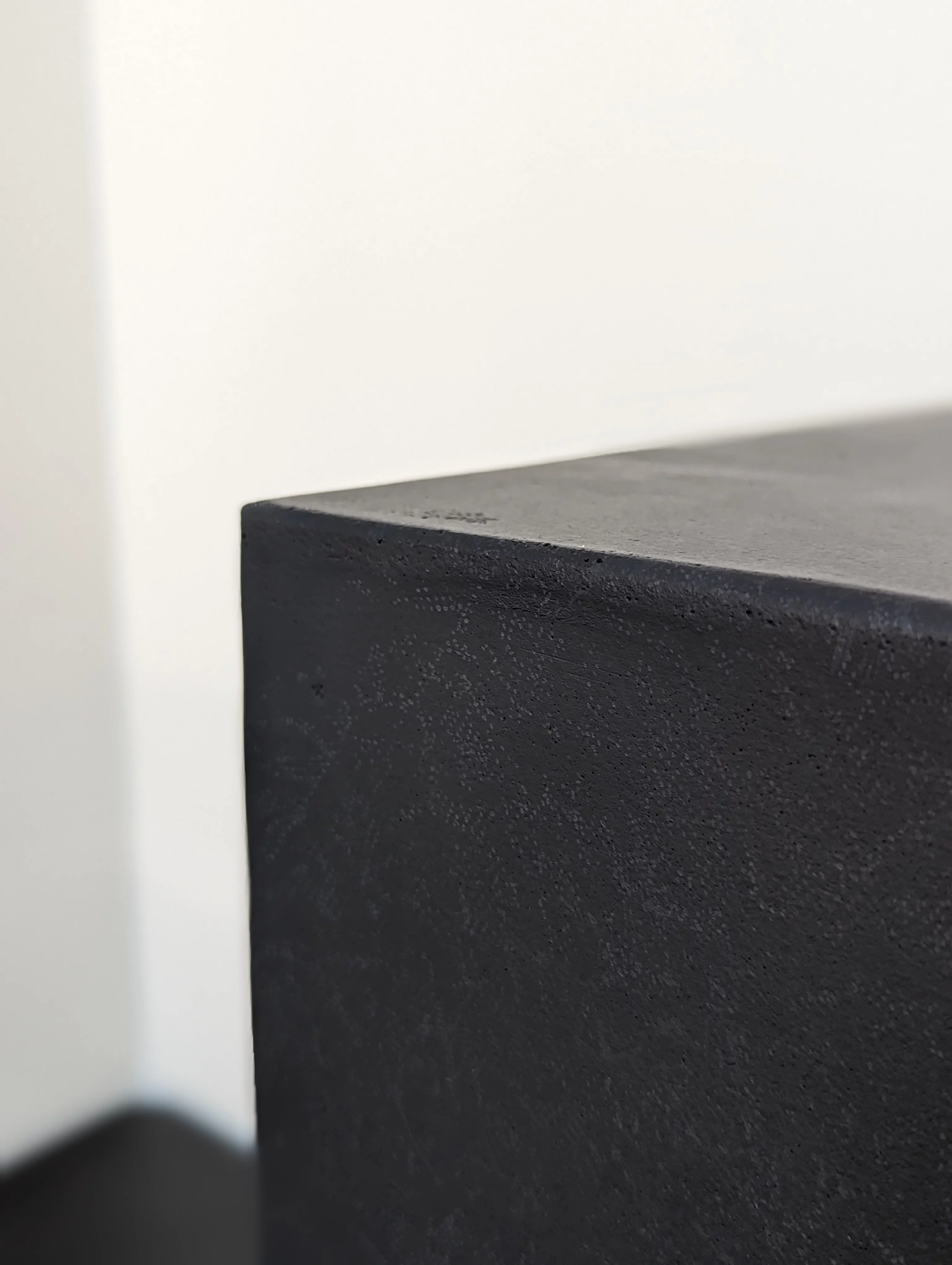 AMS Fireplace Concrete Propane Tank Cover - Dark Gray