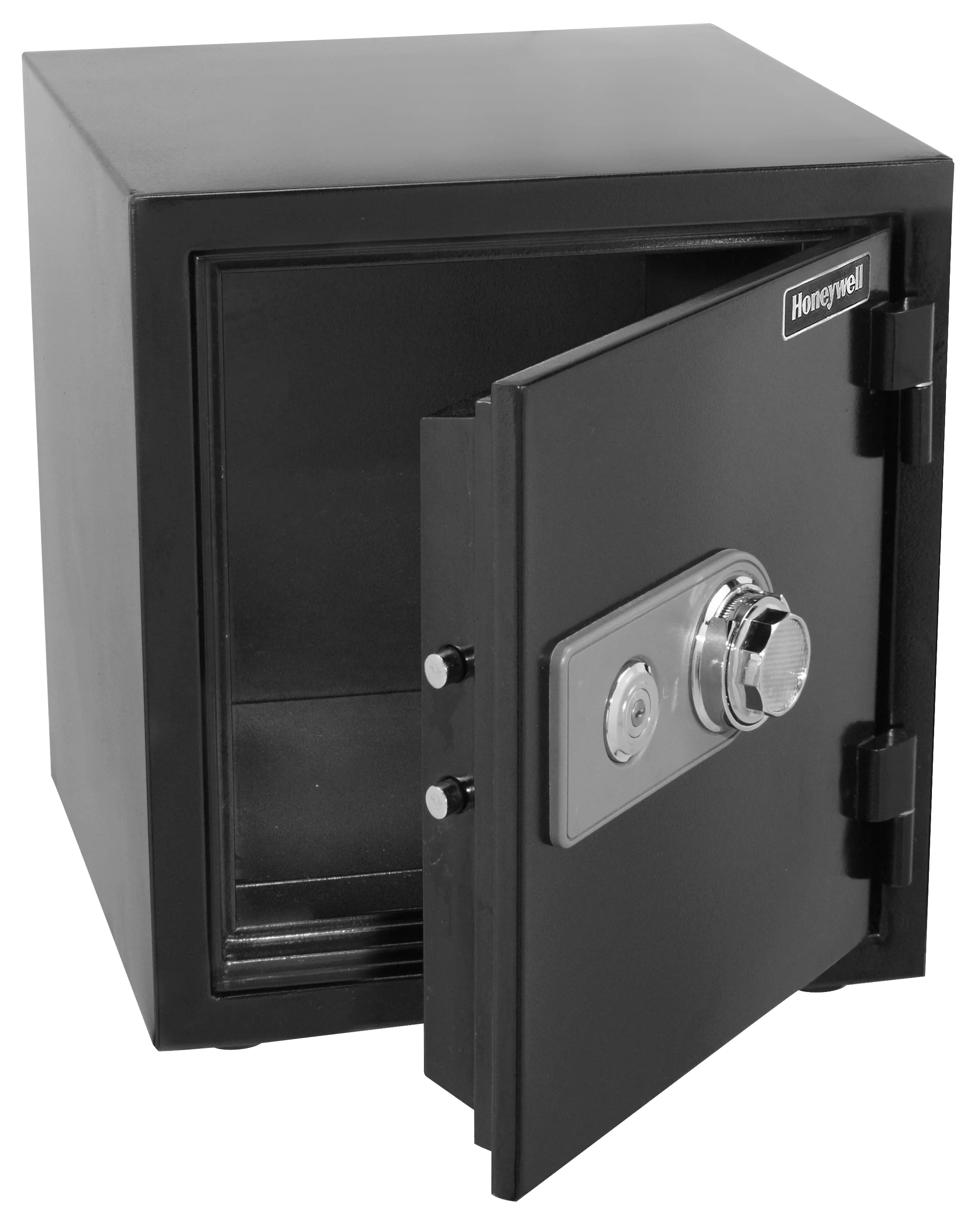 Honeywell 1.23 cf Steel 2 Hour Fireproof Water Resistant Security Safe Dual Dial & Key Lock, 2105