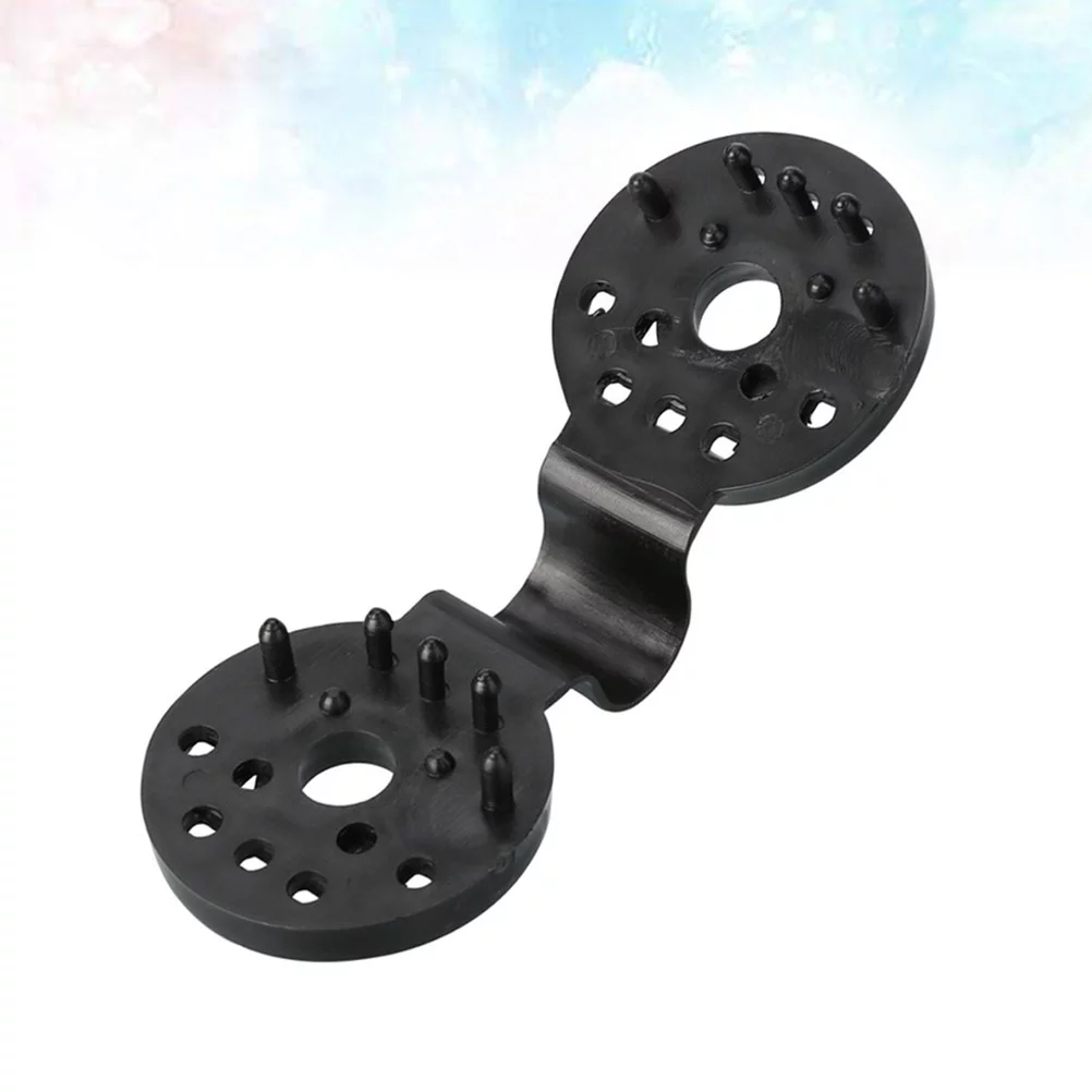 Gongxipen 2 Bags Sunshade Net Clip Greenhouse Shade Cloth Clips Plastic Instant Grommet Fence Shading Net Clips (Black)