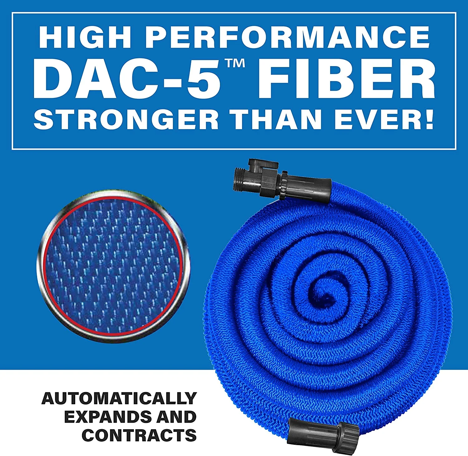 Xhose Garden Hose Expandable Hose Water Hose Dac Fiber Hose 25ft