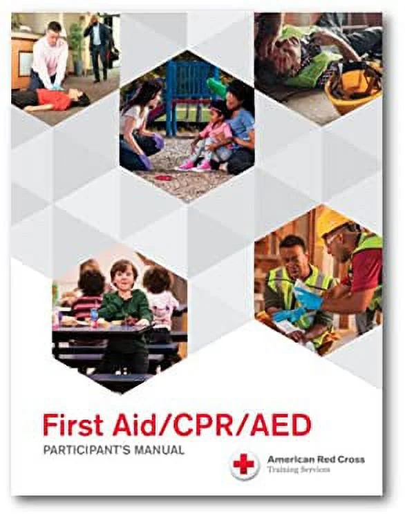 Pre-Owned American Red Cross First Aid/ CPR/ AED Participant's Manual 9781736744789
