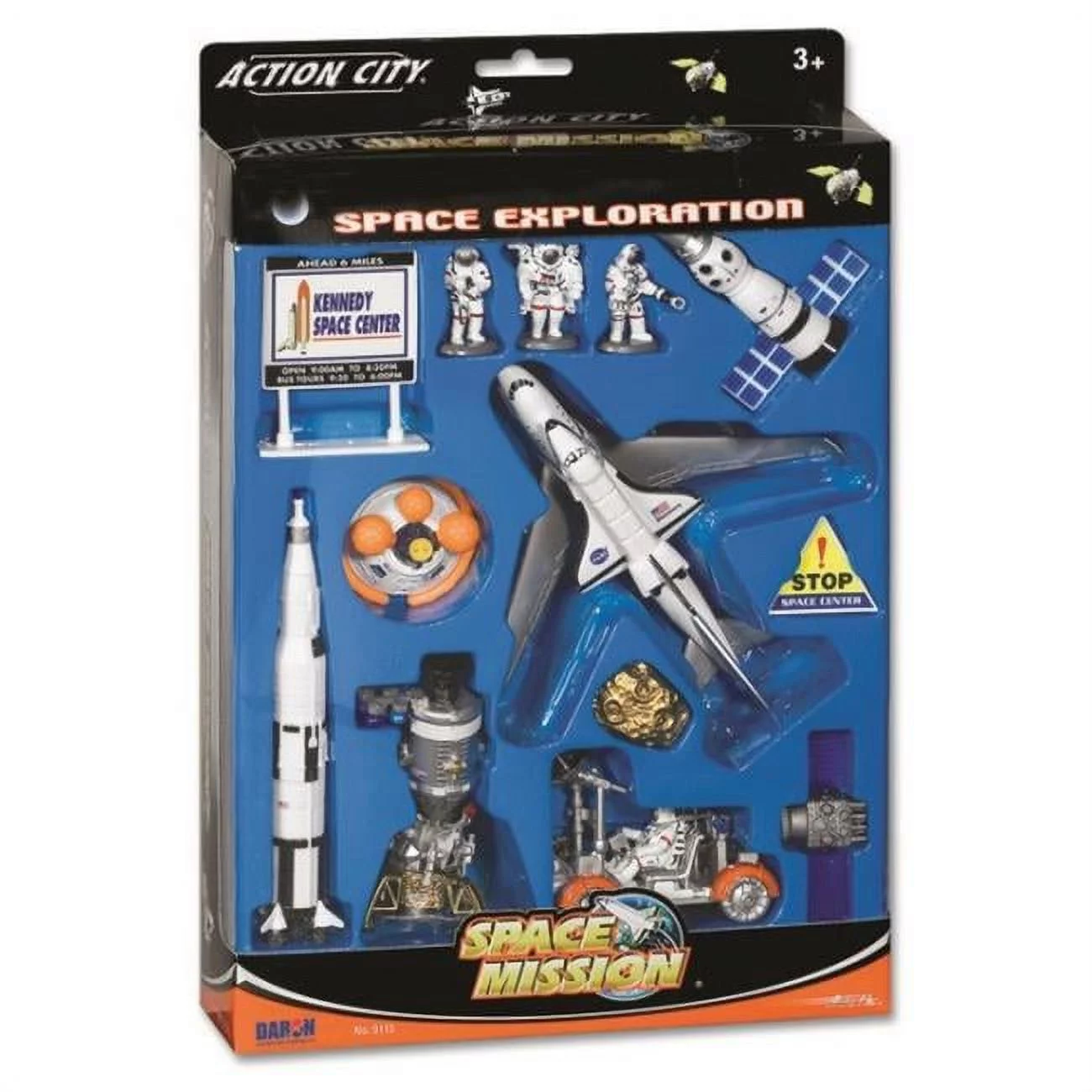 Daron Lunar Explorer Space Vehicle Playset (15 Pieces)