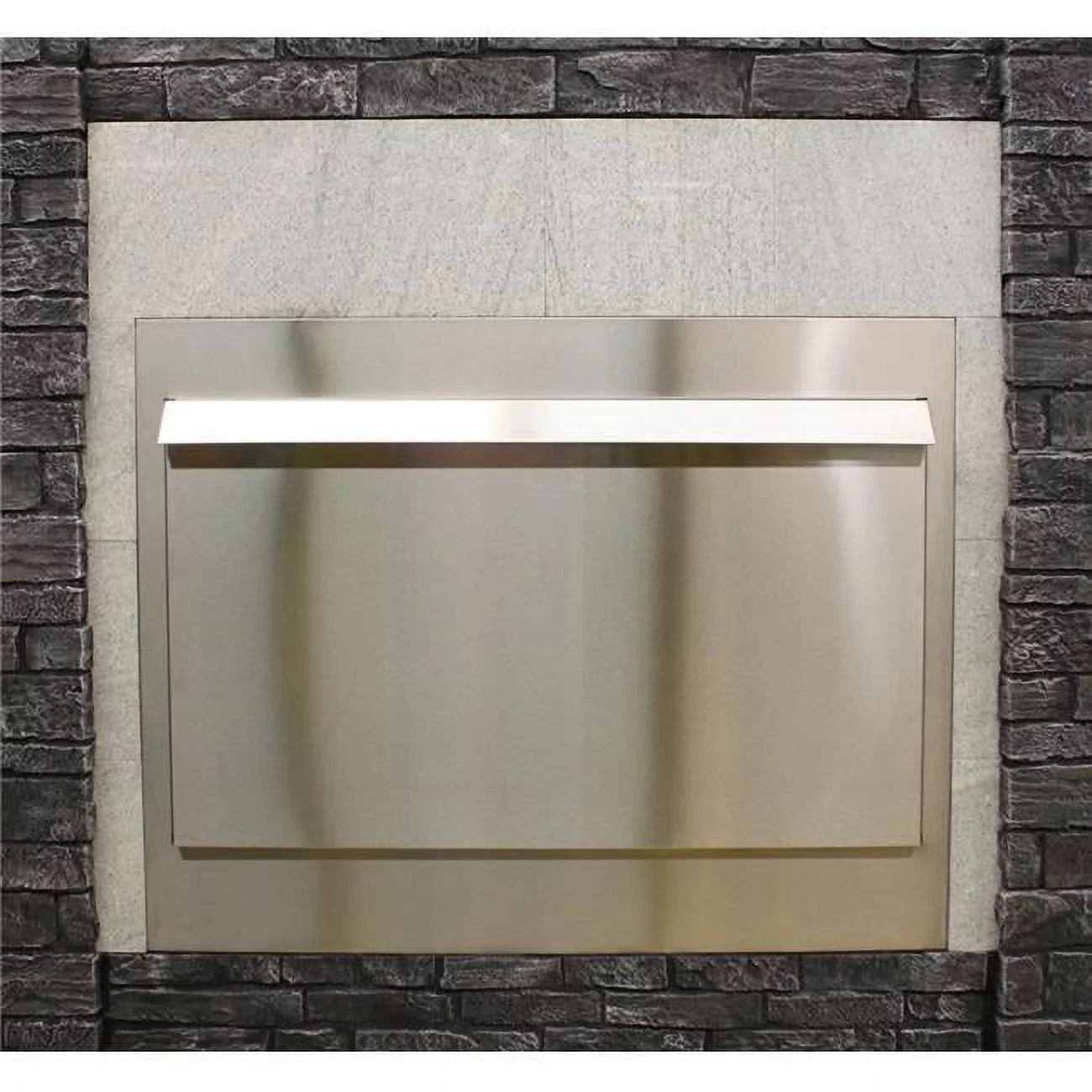 Empire  48 in. Stainless Steel Weather Linear Protector Door